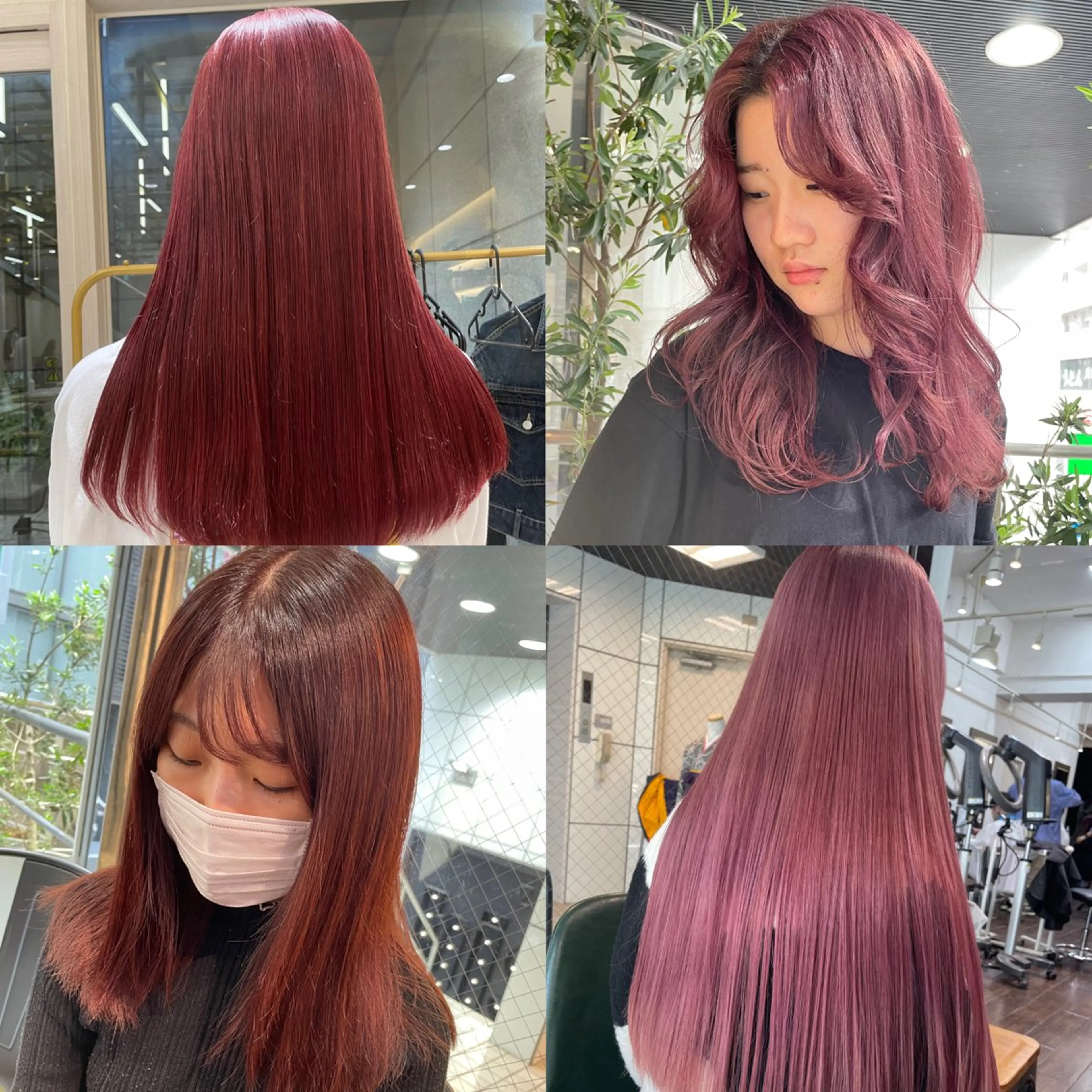 カラー ‪るか/‪透明感 カラー/アレンジのヘアスタイル