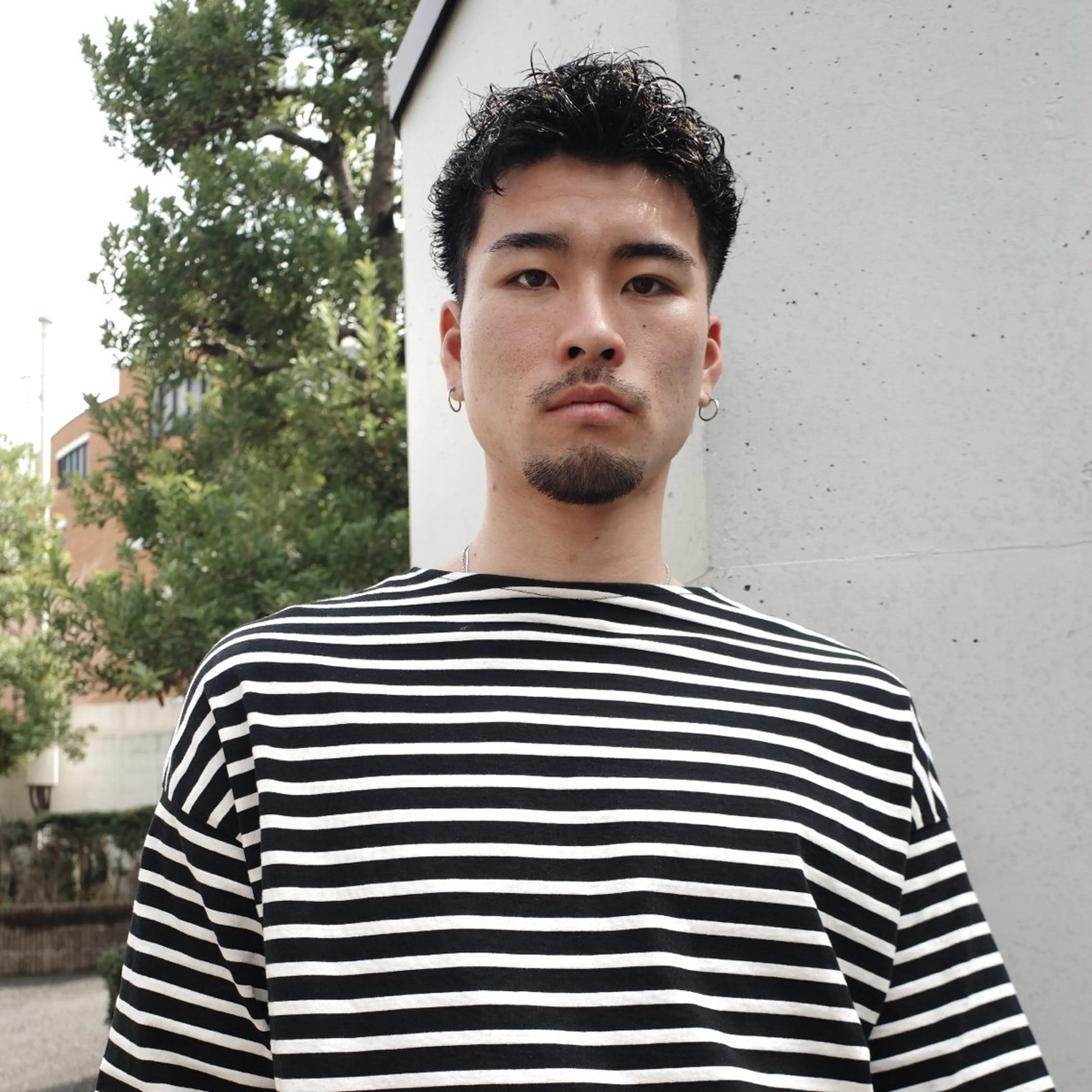 ショート パーマ メンズ メンズパーマ メンズショート メンズベリーショート ベリーショート ショートヘア カット パーマ 🌈圧倒的デザイン パーマ　関和希のヘアスタイル