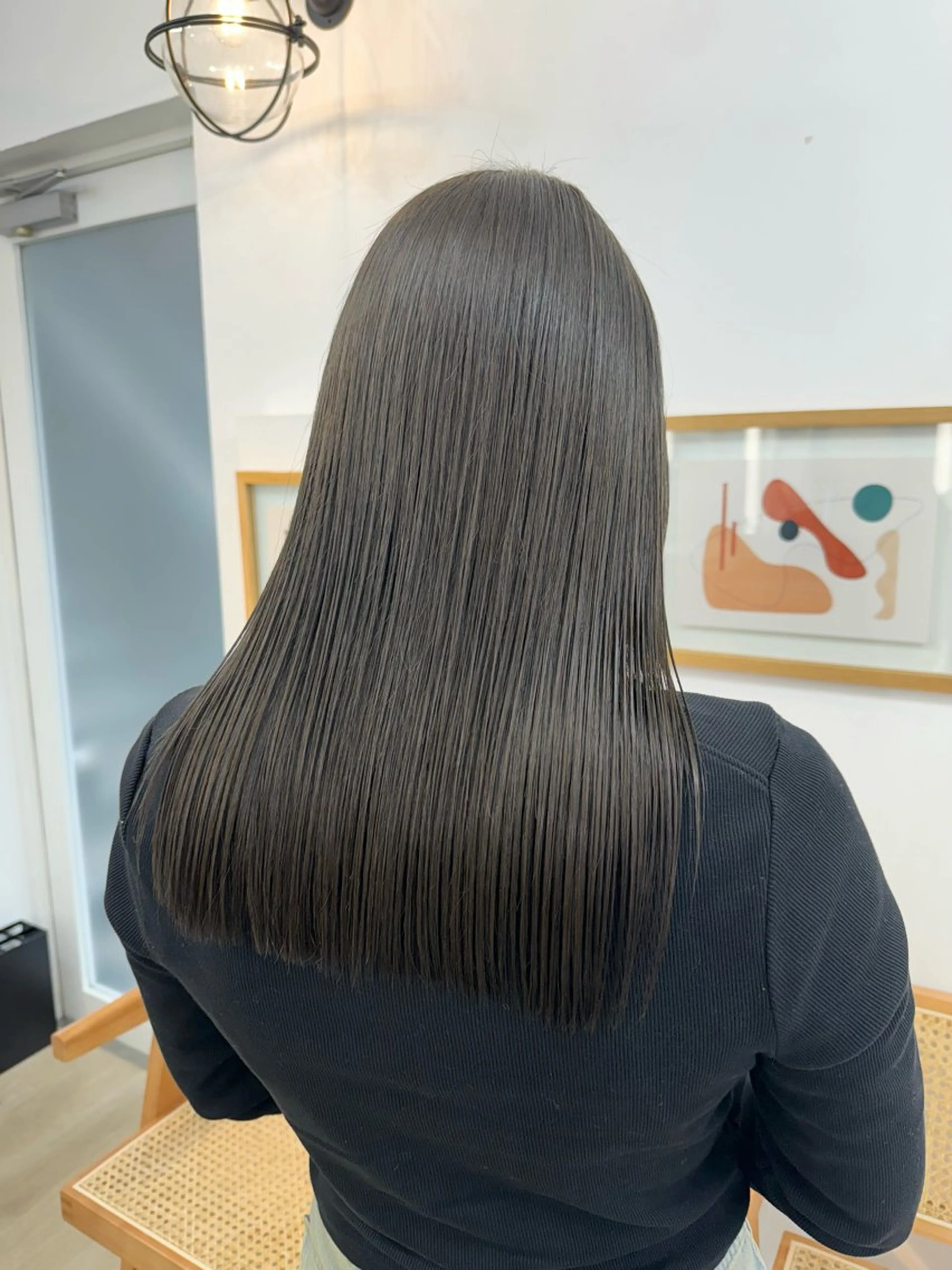 ロング くせ毛 トリートメント カット ヘアカラー トリートメント 🌼たけや みのり🌿のヘアスタイル