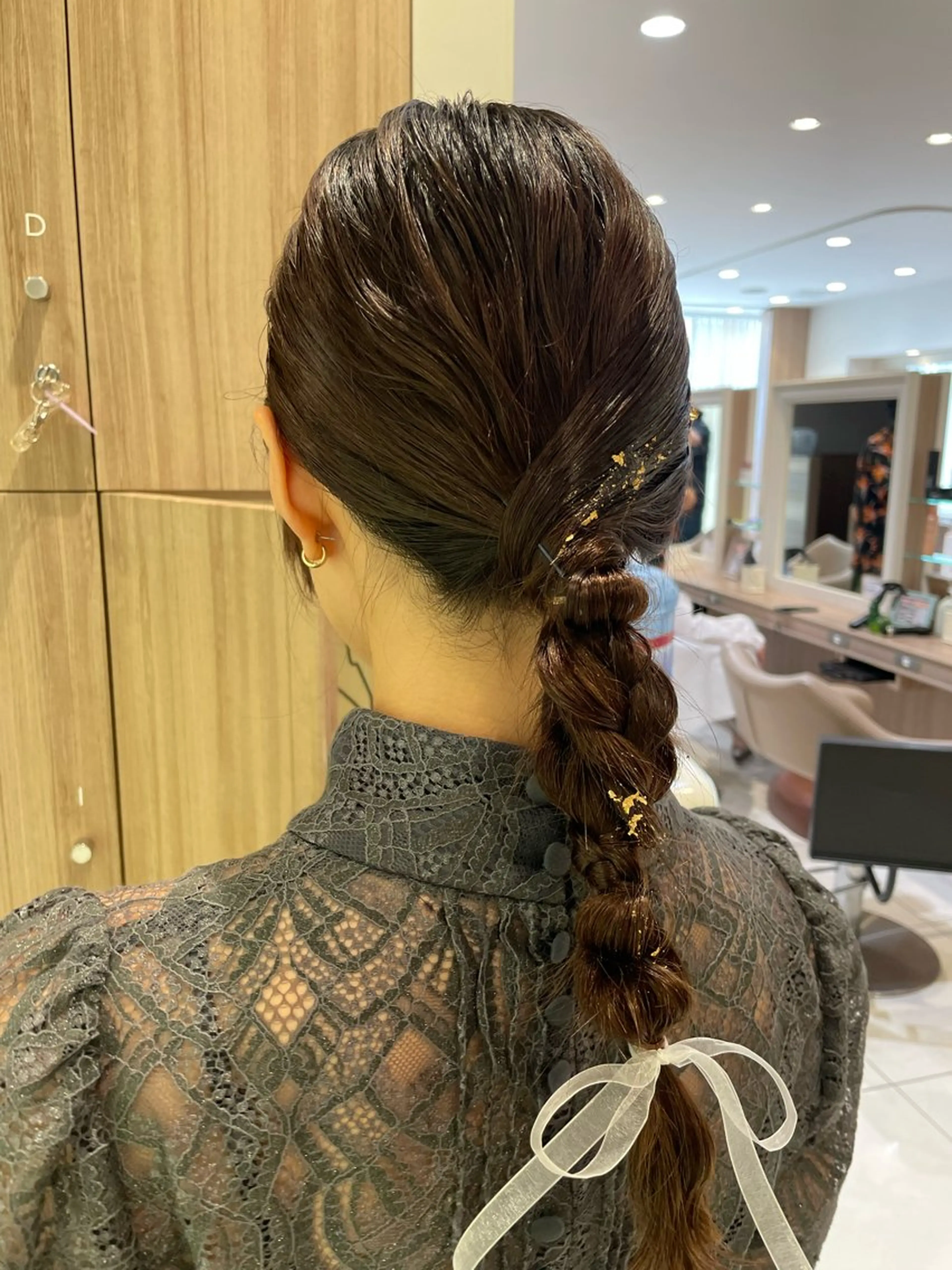 ロング ヘアアレンジ ヘアセット 韓国ヘアメイク🎀/ 縮毛矯正✨山本媛香のヘアスタイル