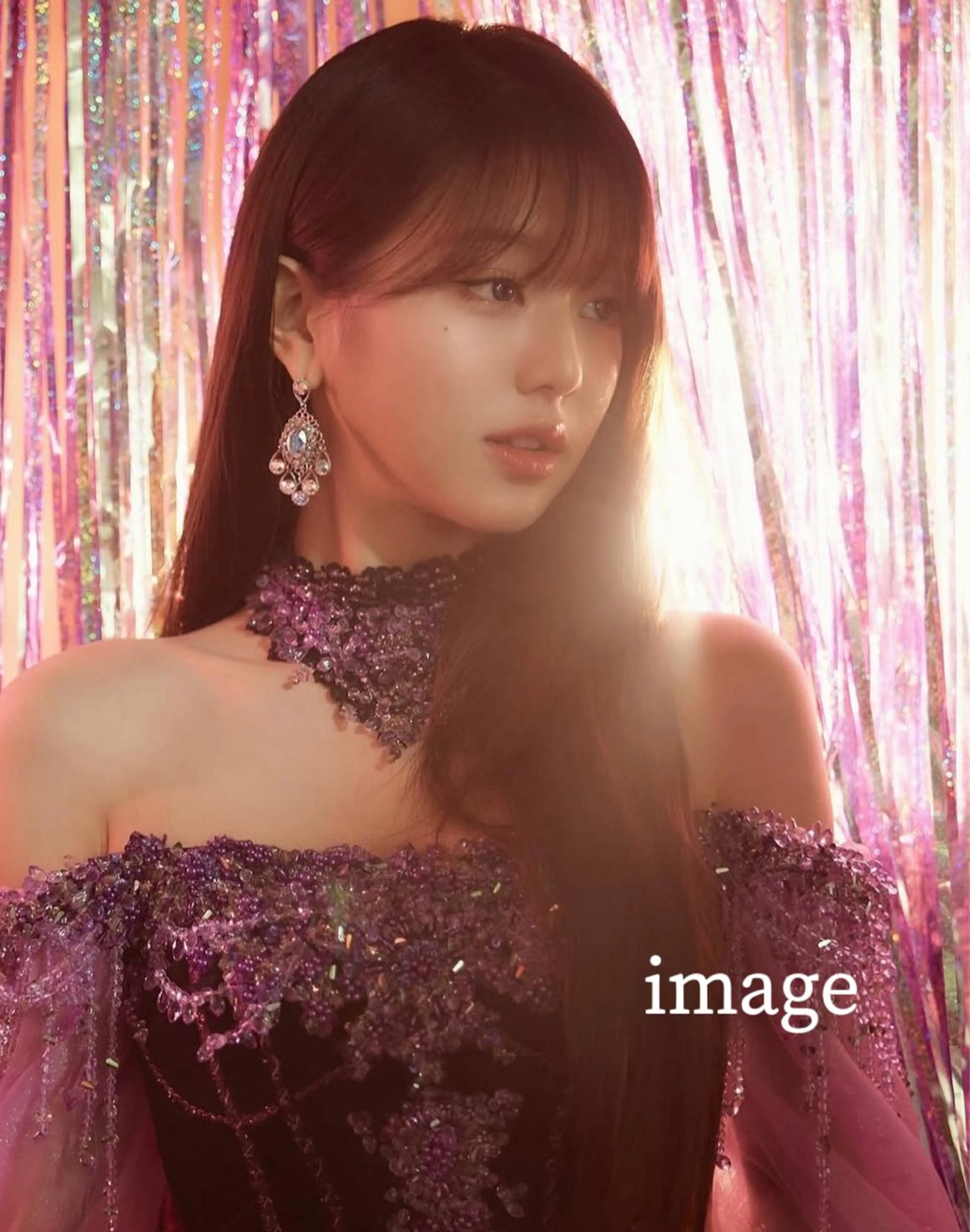 ロング カット レイヤーカット/ 縮毛矯正/ミサキ💐のヘアスタイル