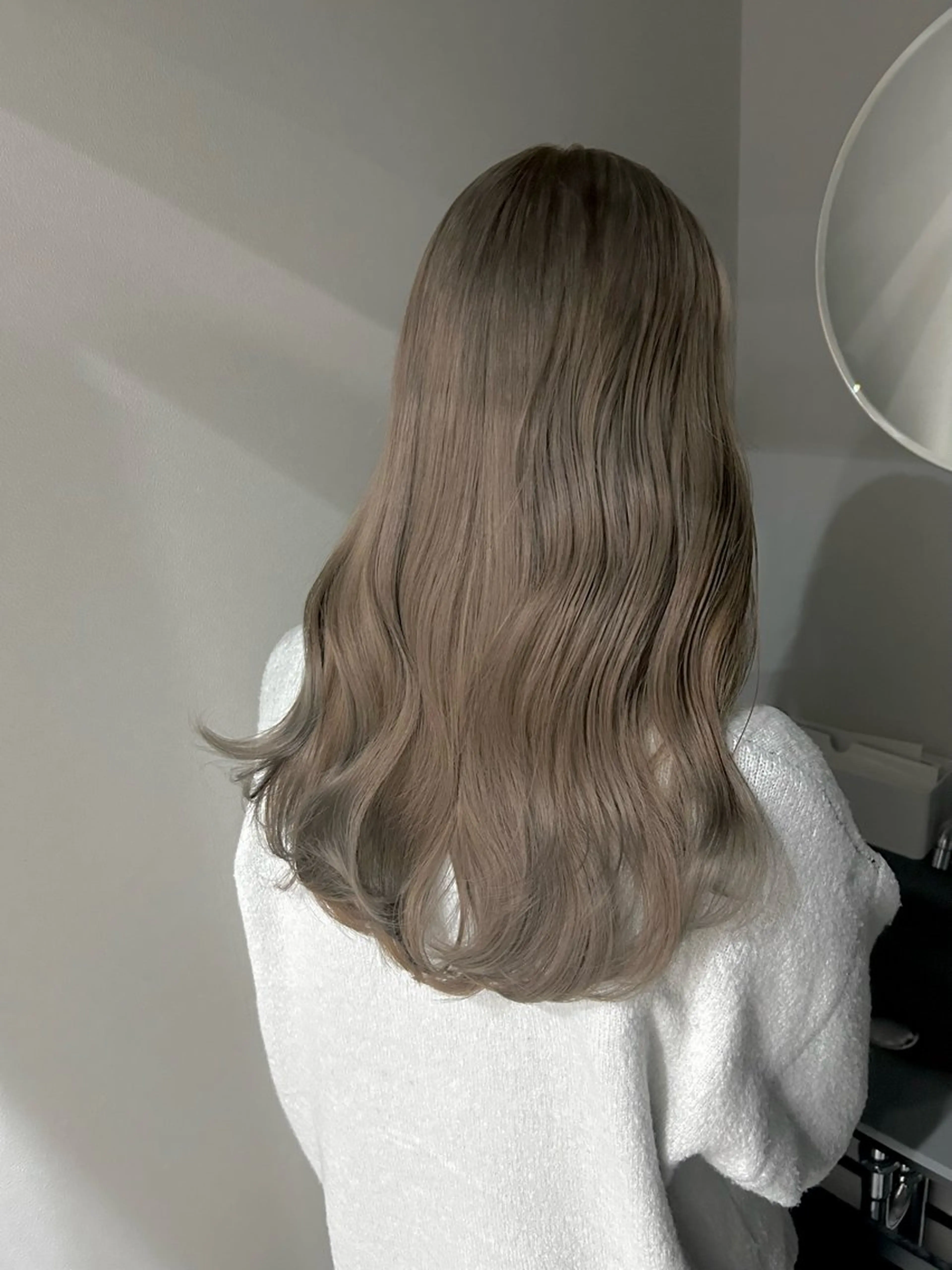 ロング カラー ヘアカラー トリートメント ジャスミン 🧿のヘアスタイル