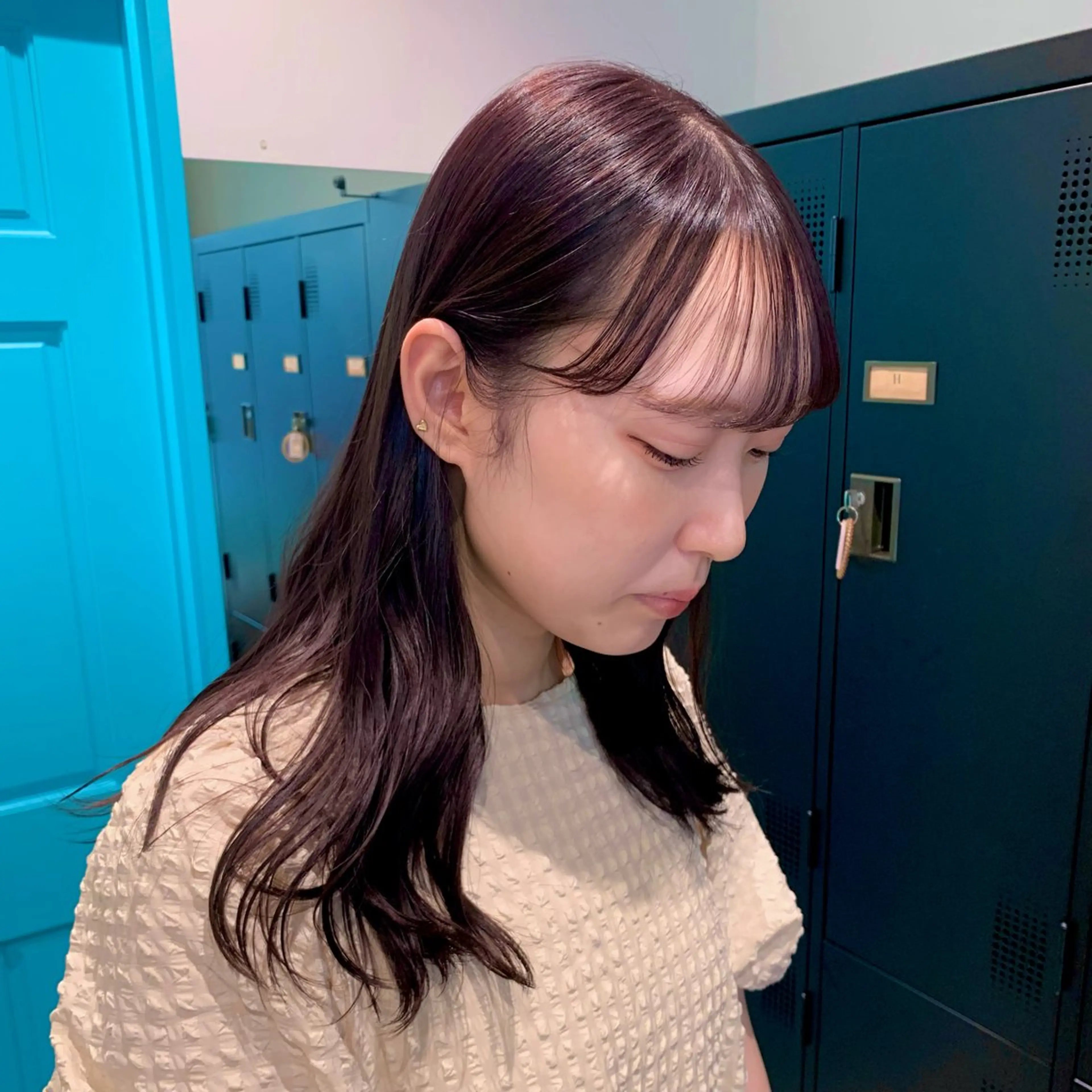 セミロング ヘアカラー 本厚木で叶う艶カラー /AYAMI🎀のヘアスタイル