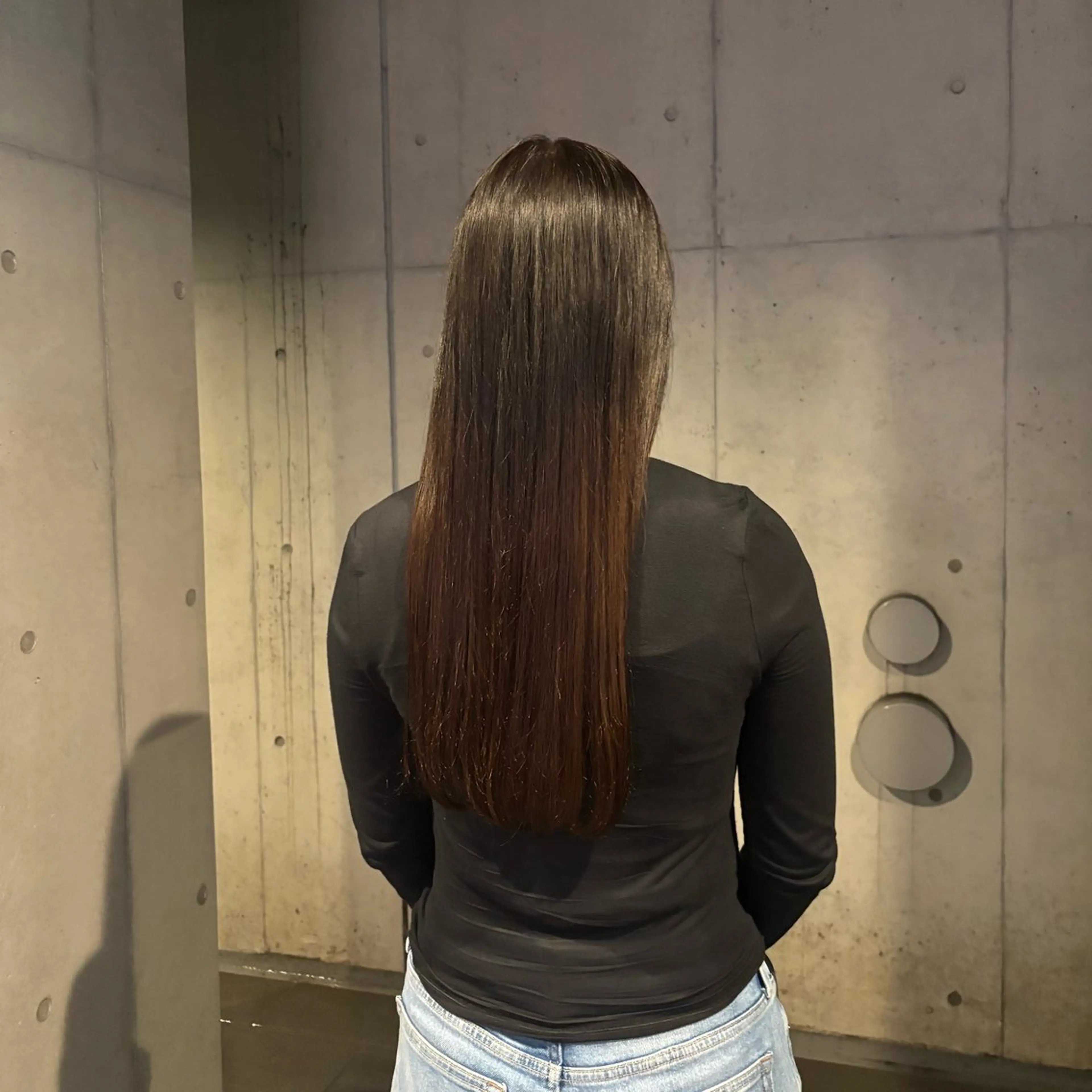 ロング パーマ 縮毛矯正 パーマ 縮毛矯正 〖❁田尻千尋| LEONID❁〗のヘアスタイル