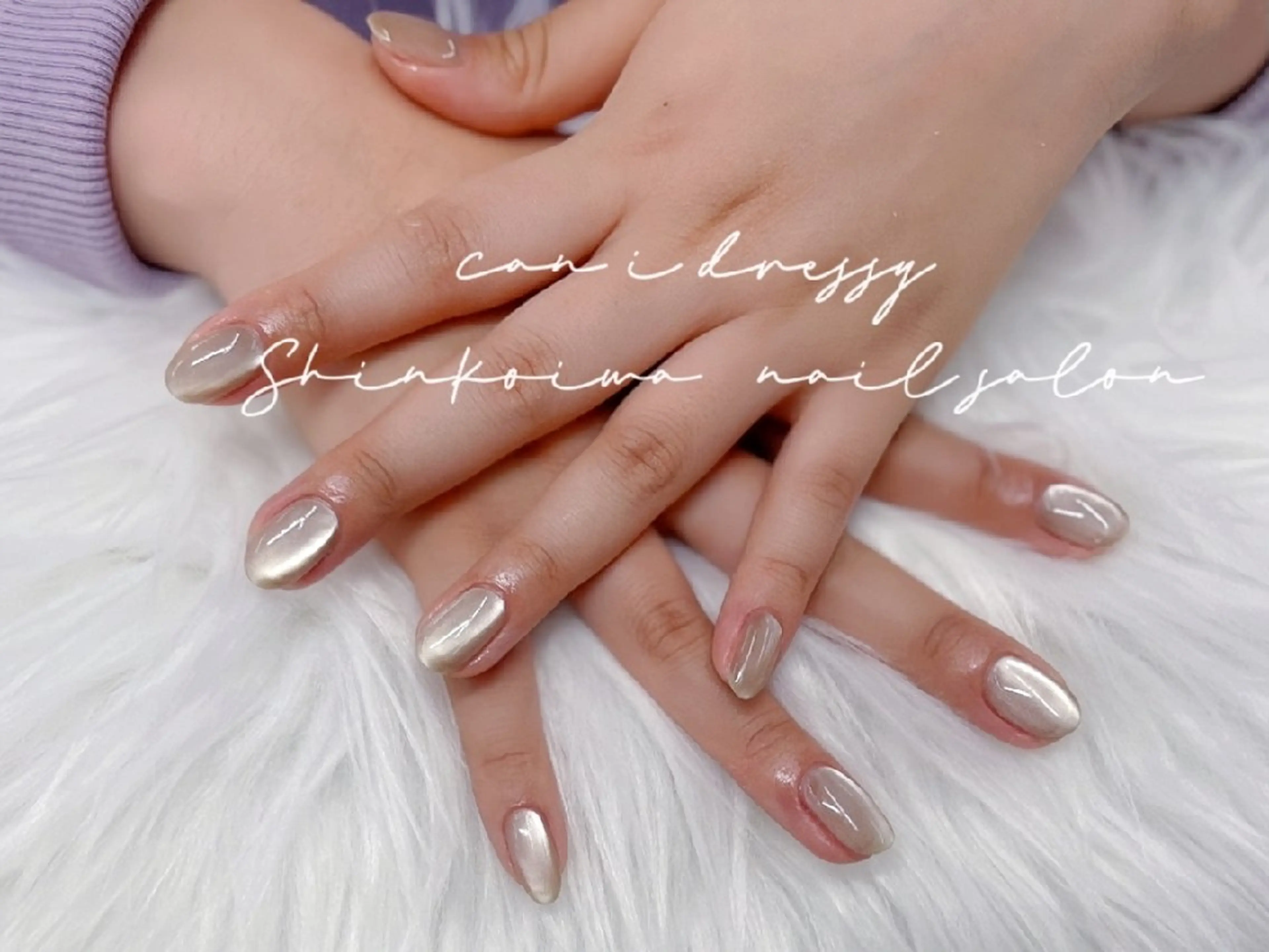 ネイル アートネイル マグネットネイル ハンドネイル キャンアイドレッシー 新小岩のネイルデザイン