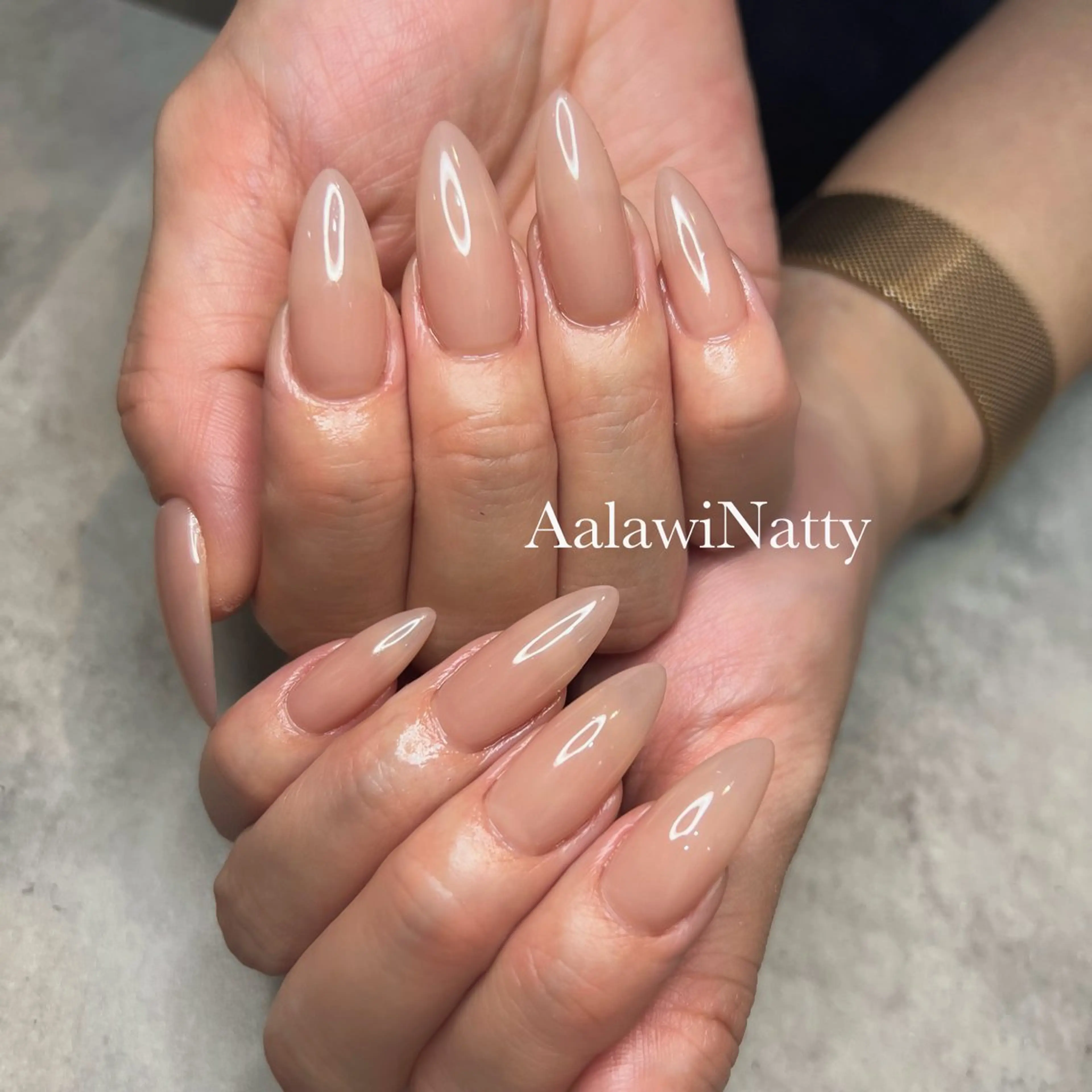 ネイル ワンカラーネイル スカルプネイル ハンドネイル Aala wi Natty  nail所属・AMANO AKIHOのネイルデザイン