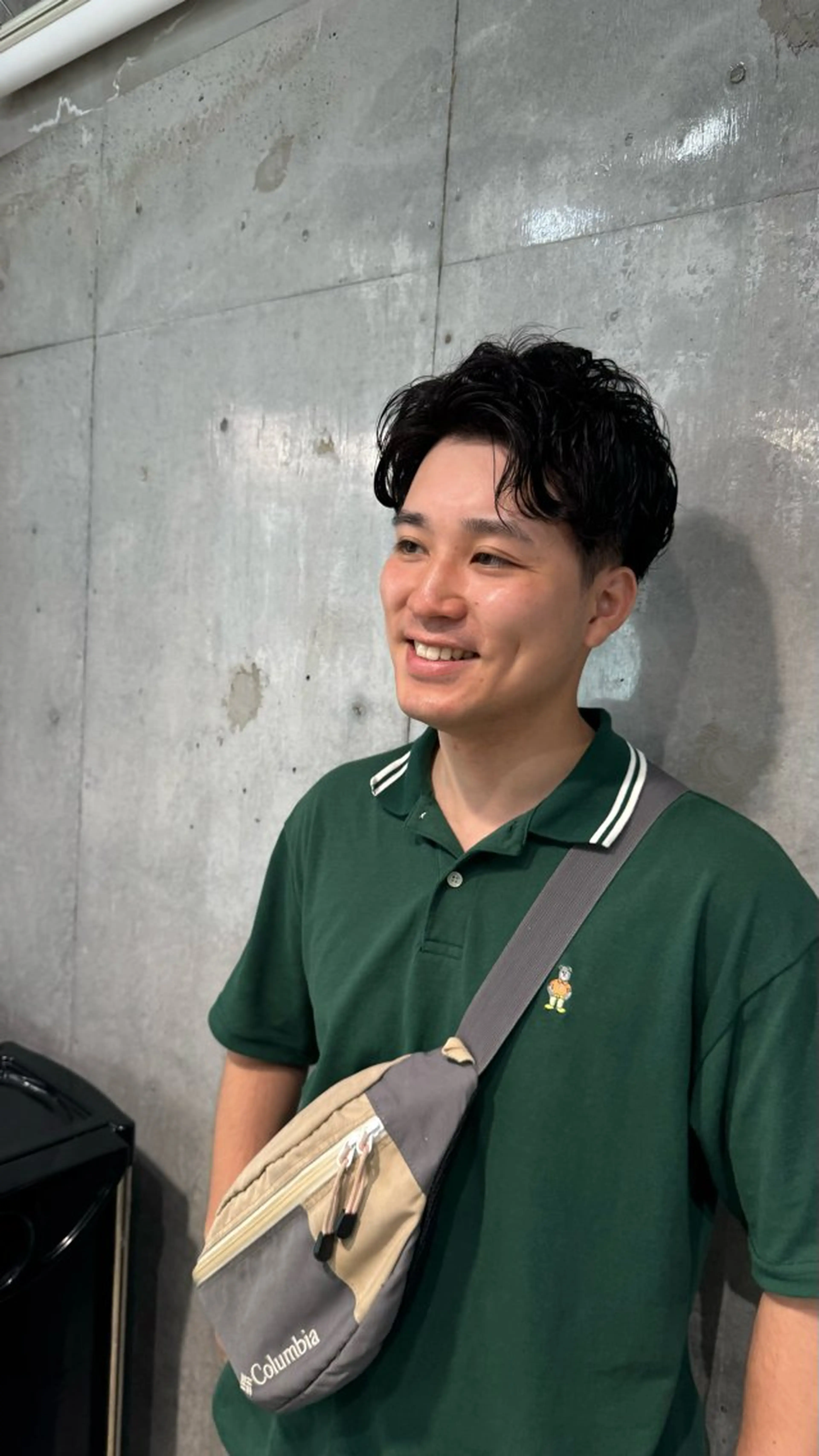 ショート パーマ メンズ SALOWIN 原宿 IL Salice ３F所属・失敗したくない方へ Inoue Kahoのヘアスタイル