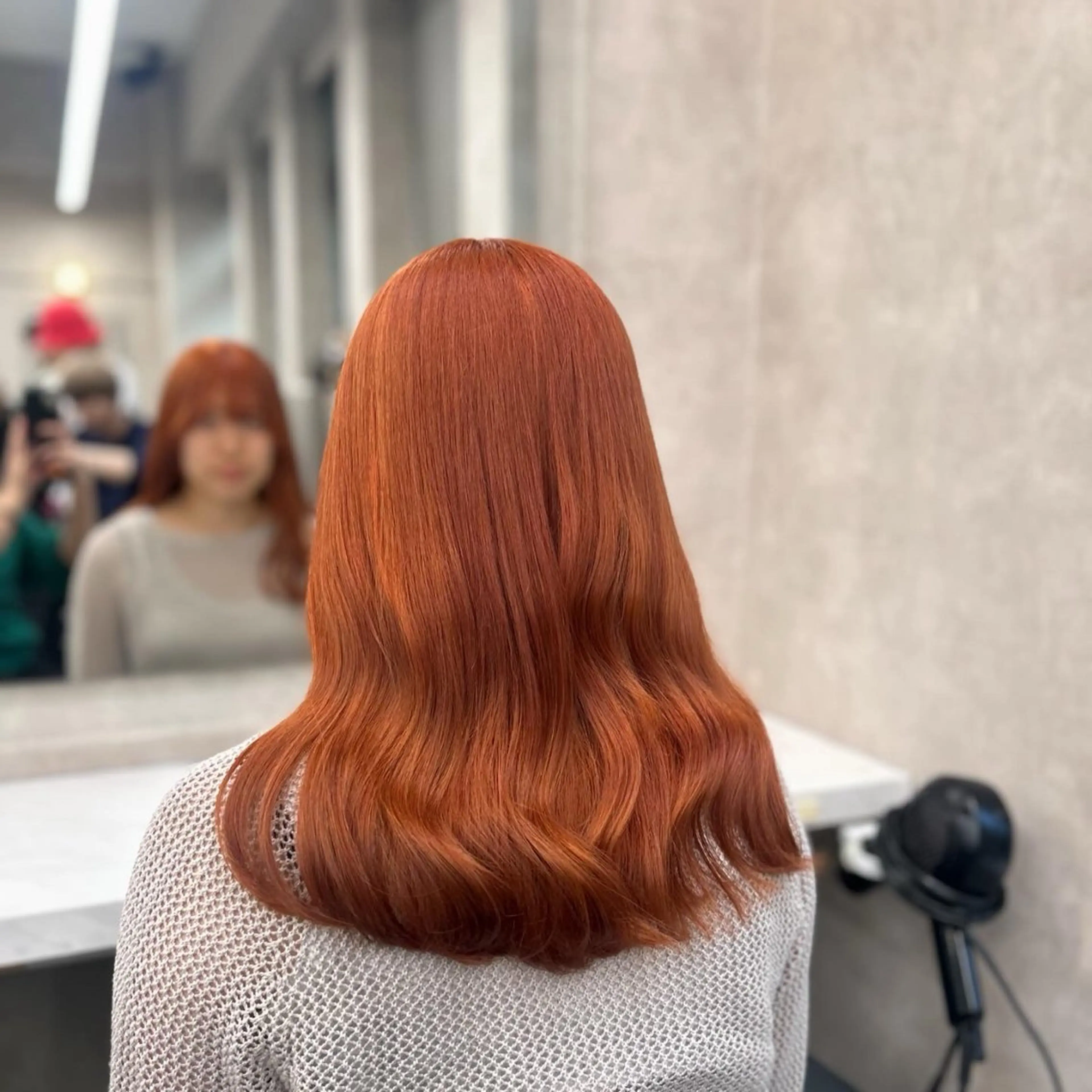 カラー 透明感ベージュ🤎 ナチュラルレイヤーのヘアスタイル