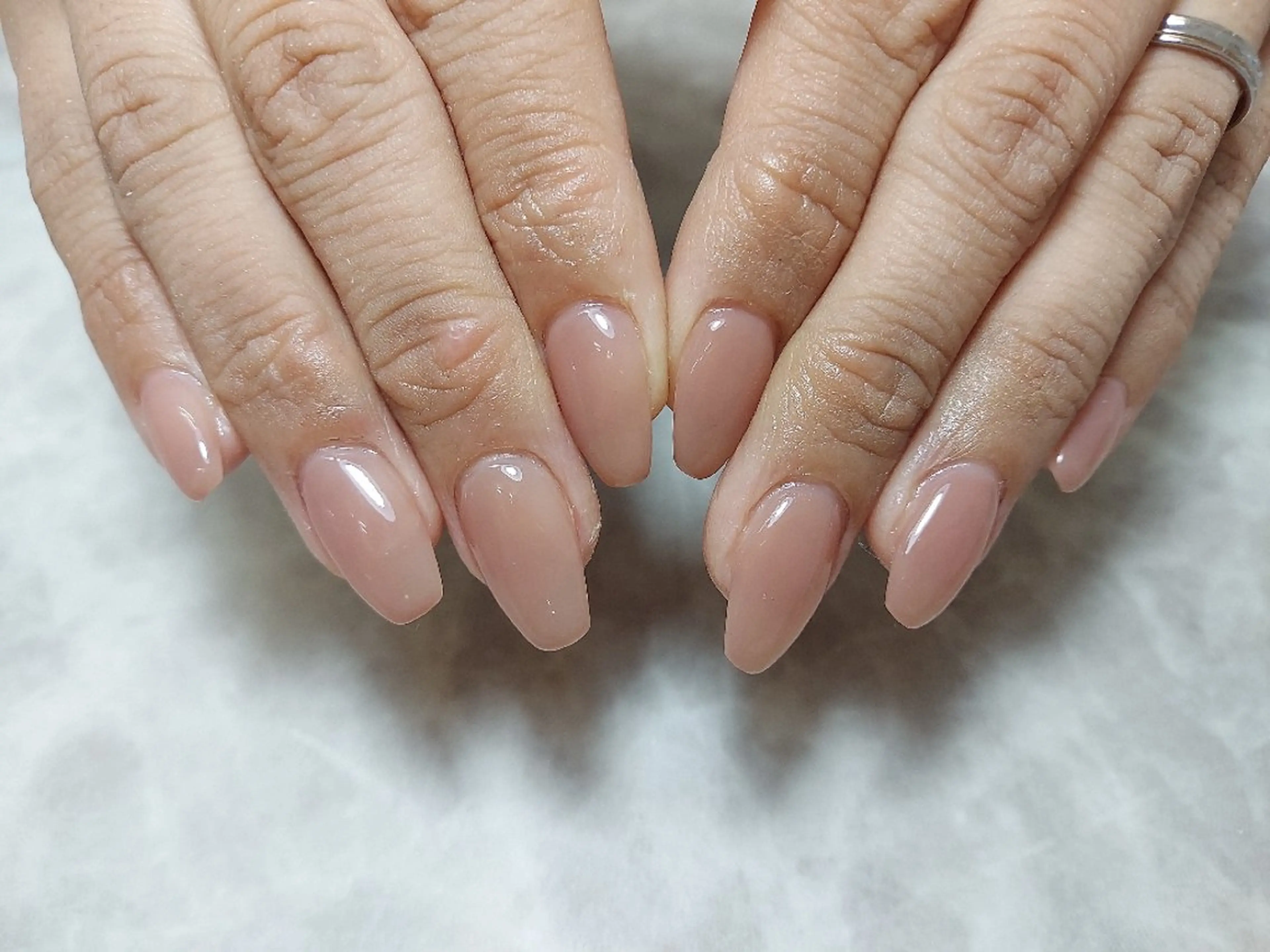 ネイル ワンカラーネイル AYAKA　ネイリ ストUNELMA所属のネイルデザイン