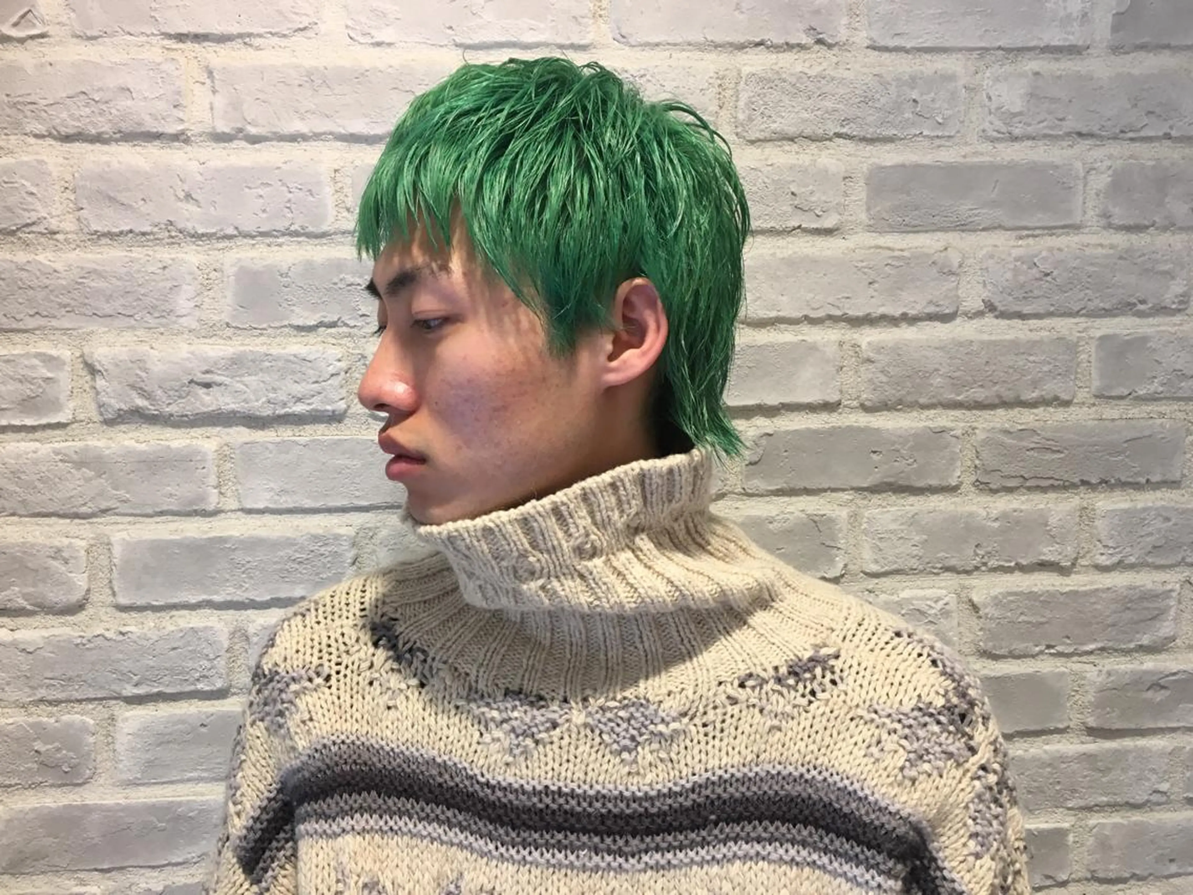 カラー メンズ la fith所属・rico_by ヘアとアイブロウのヘアスタイル