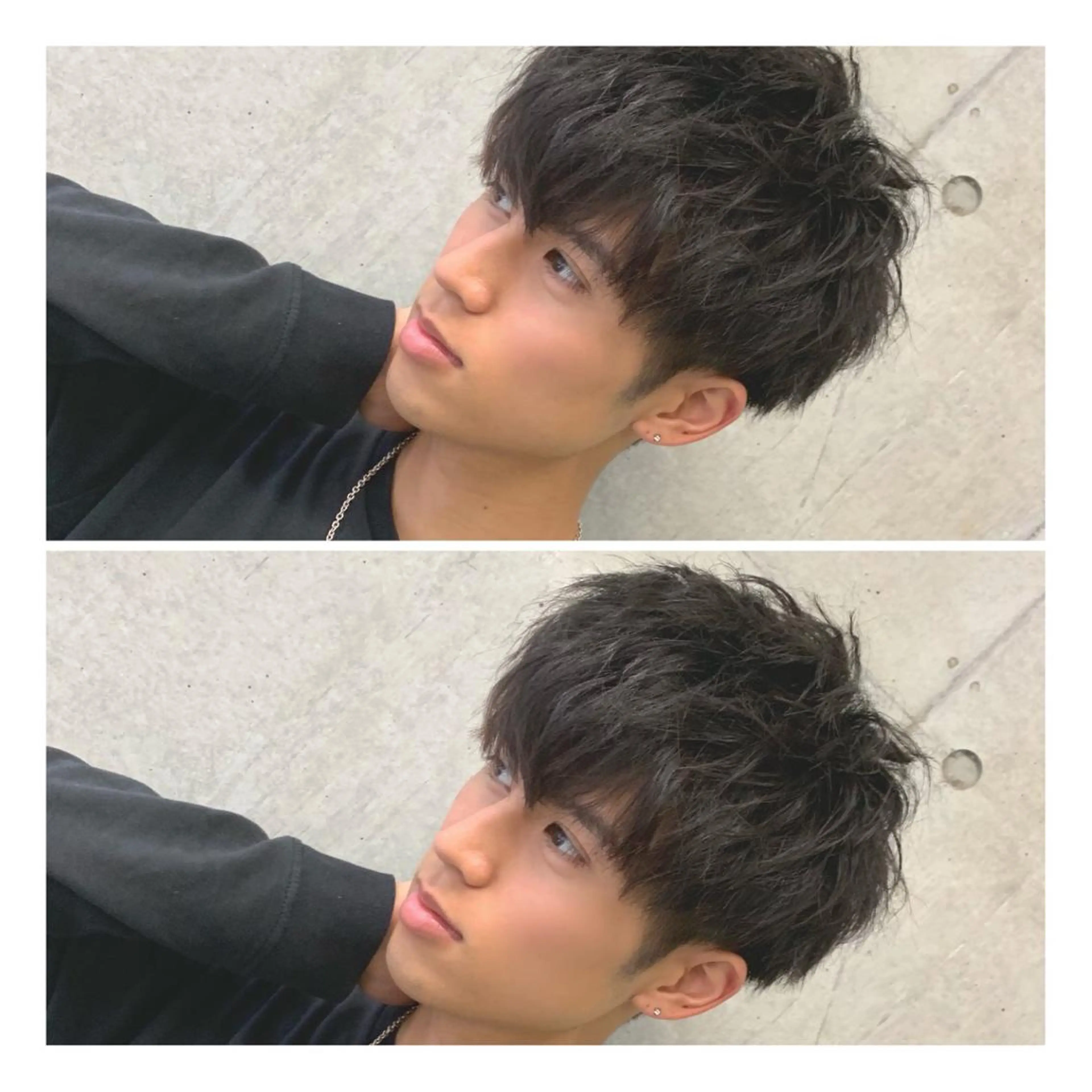 ショート ヘアアレンジ メンズ ange☞ soutaのヘアスタイル