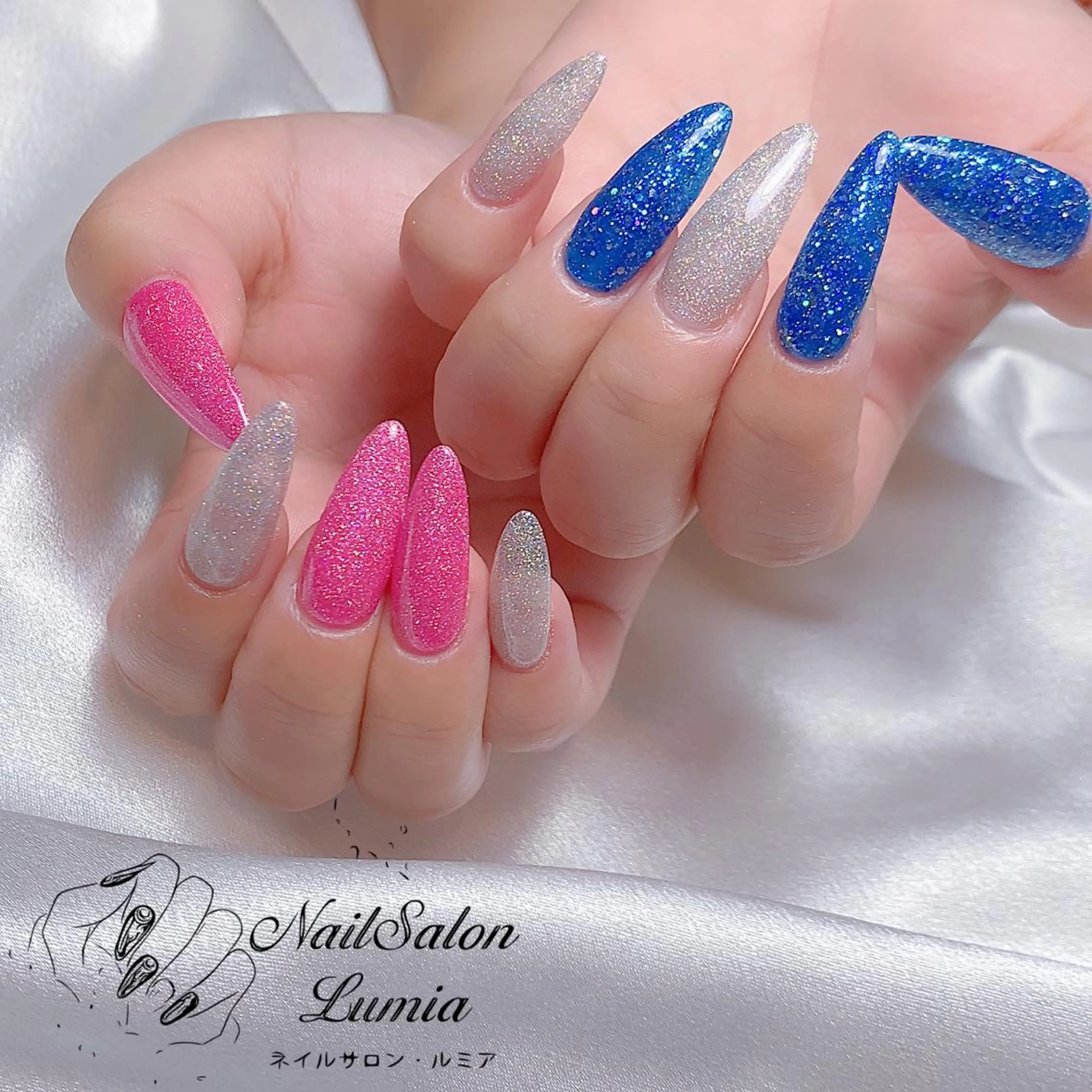 ネイル ハンドネイル ネイルサロン ルミア Lumia 店長のネイルデザイン