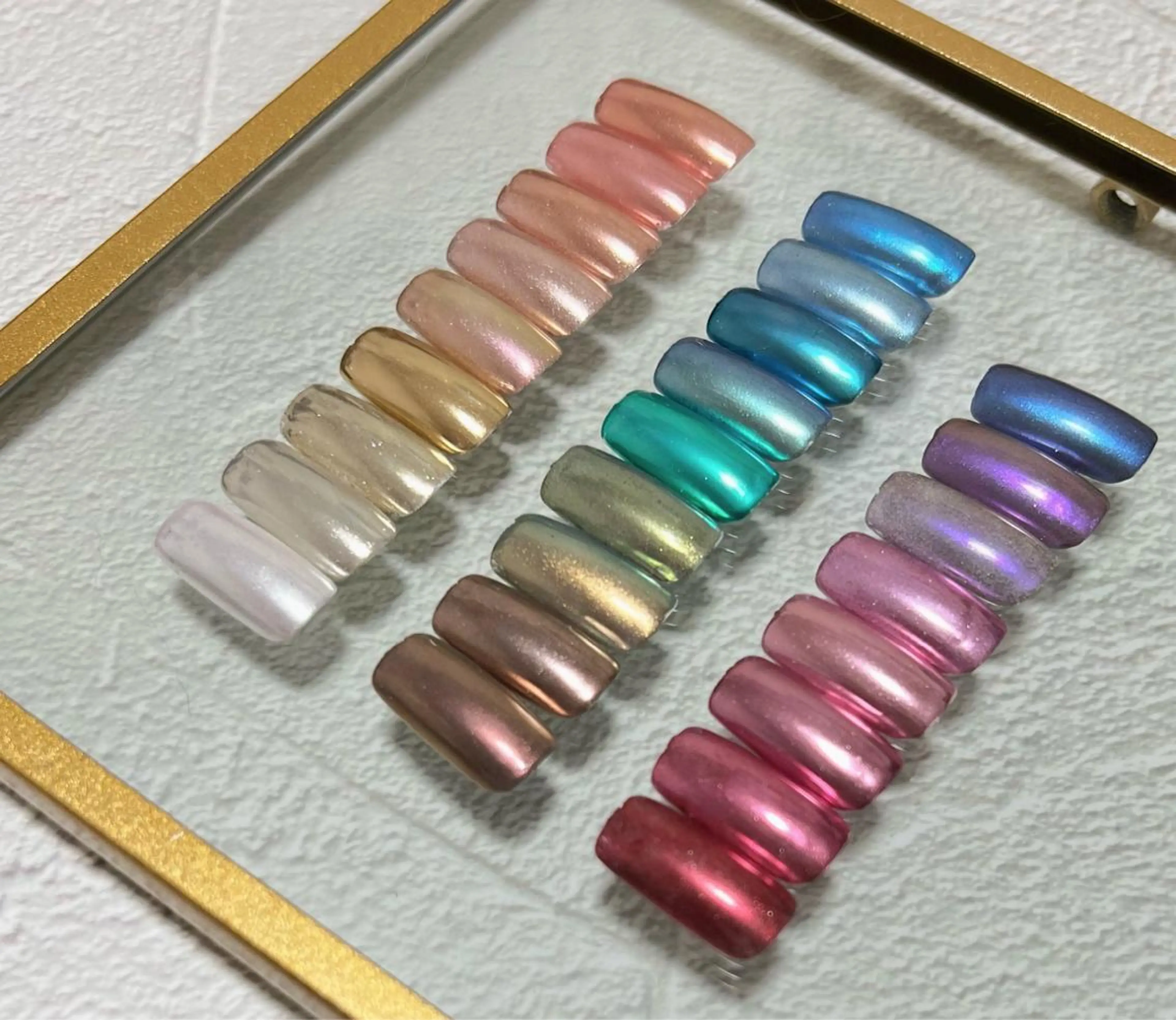 初回限定‼️フットネイルキャンペーン💖ミラー、ユニコーン等40種類以上の中からお好きなパウダーを2種類選べます✨の写真