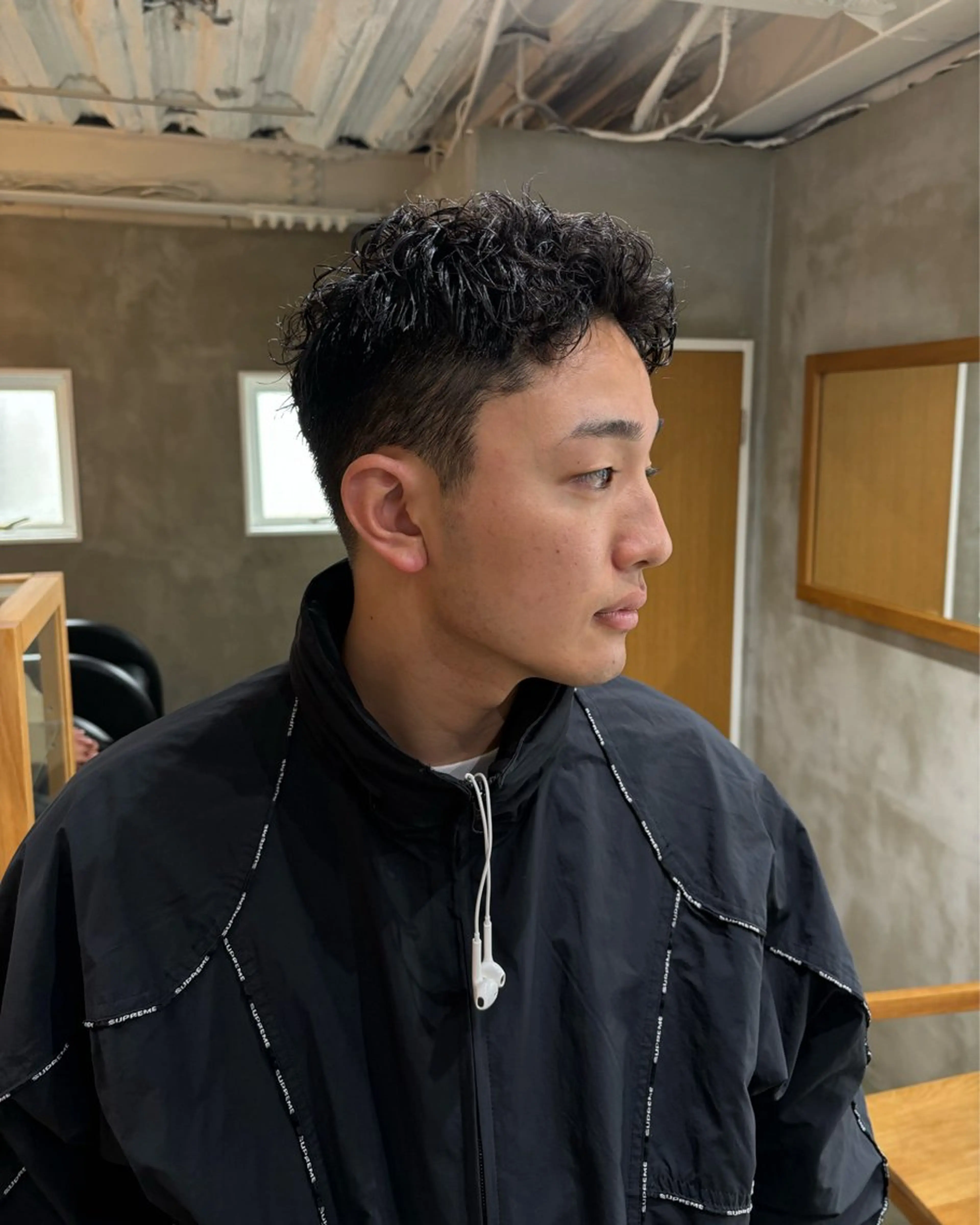 2回目の方限定のメンズカット&パーマ クーポン🔥13500円のカットパーマが8800円に👌の写真