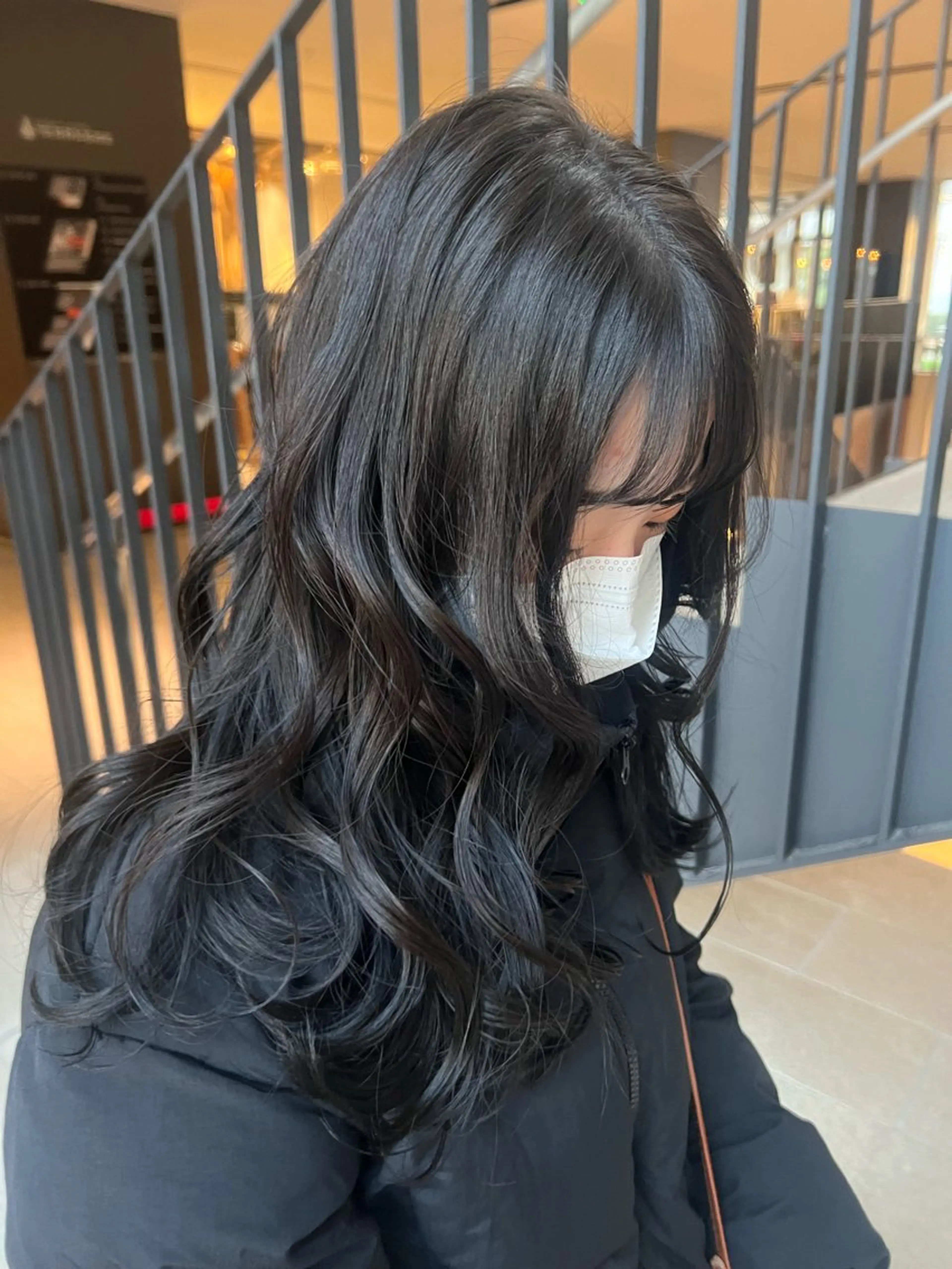 ロング カラー 韓国風カラー 韓国風ヘア HAREKE Loopidea所属・鈴木結花/立川美容師 /お悩み解決型美容師のヘアスタイル