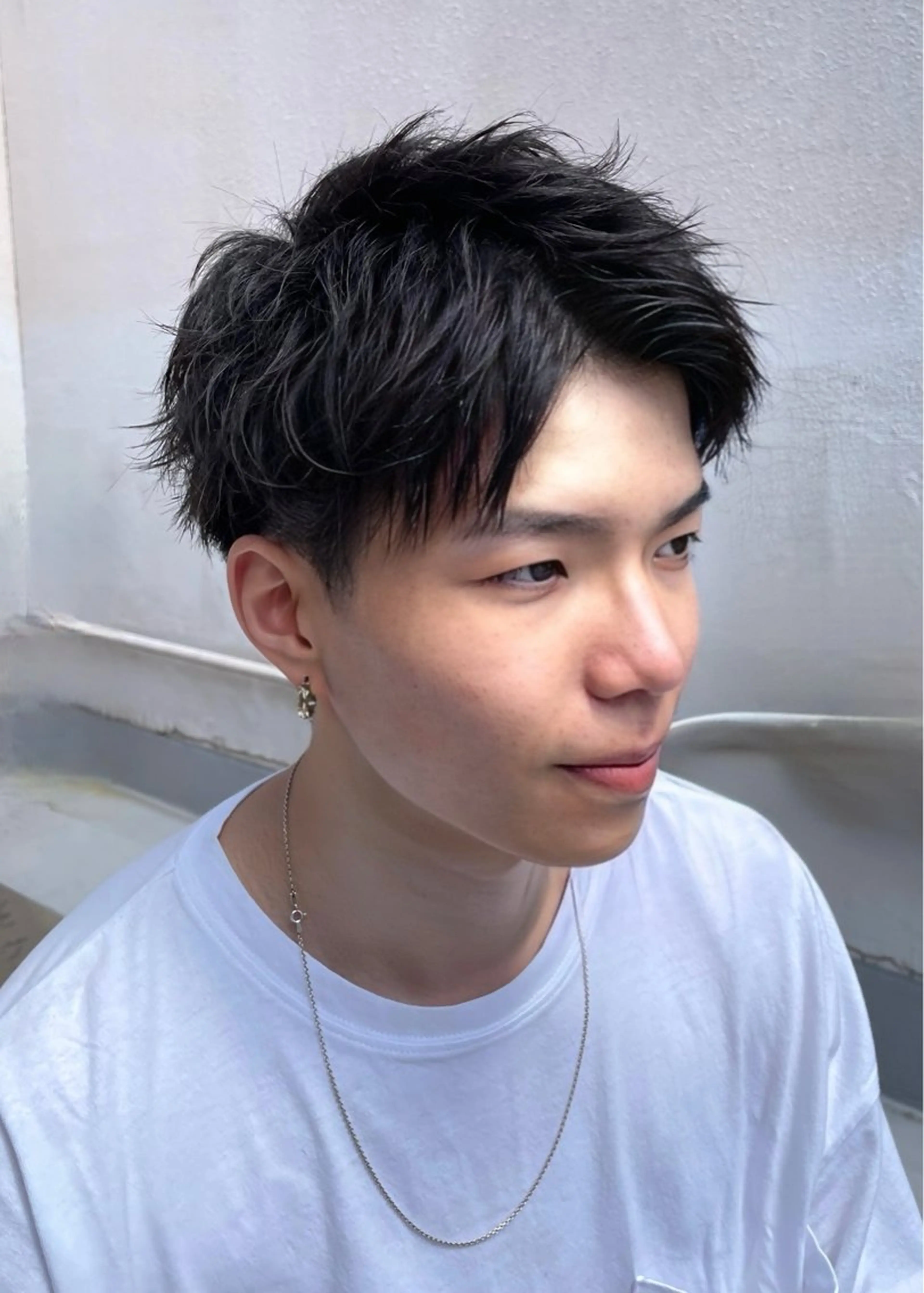 ♦️メンズ人気NO .１♦️カット×眉カットorプチマッサージ[麻布十番、六本木] 【艶髪/透明感/韓国ヘア】の写真