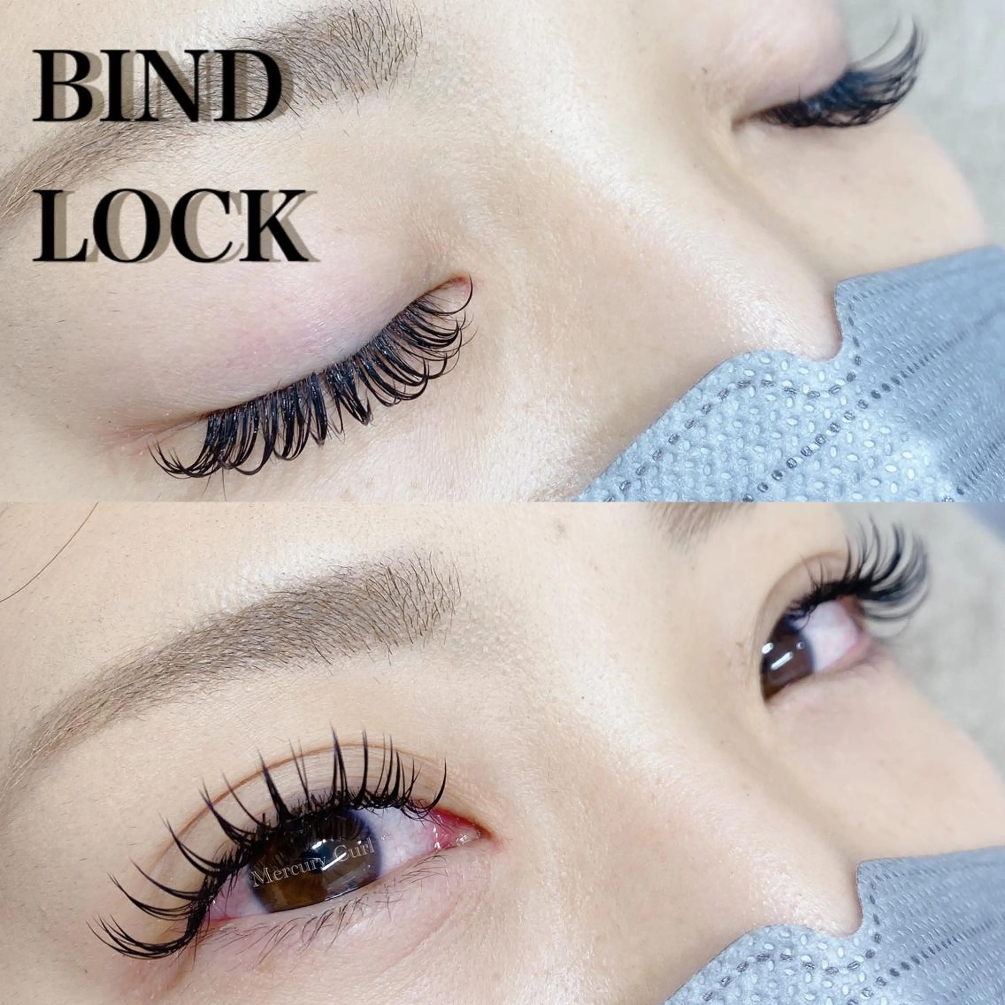 マツエク・マツパ バインドロック マツエク Mercury Curl 田口真奈のマツエク・マツパデザイン