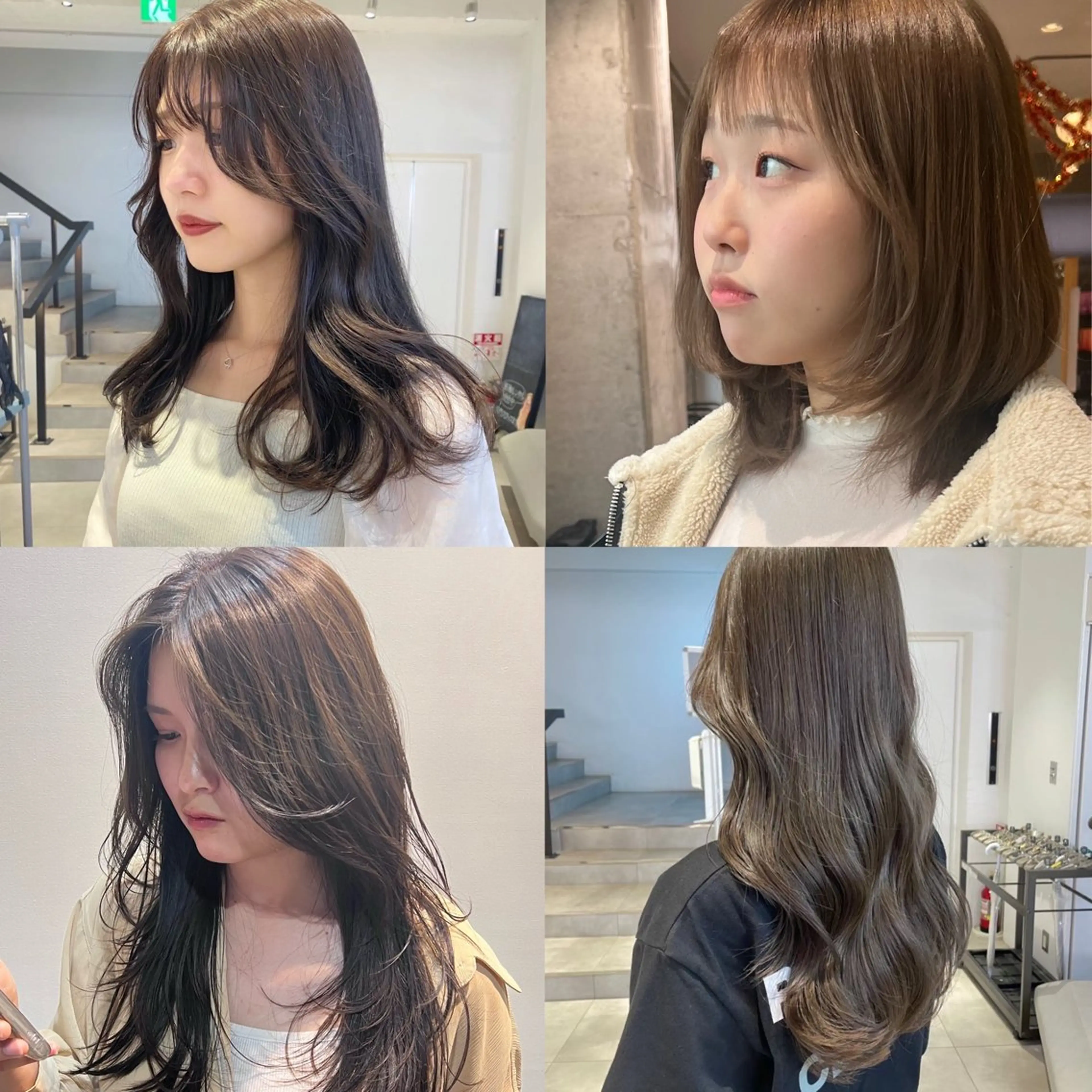 ロング ダン/メンズ/ 顔周り×透明感カラーのヘアスタイル