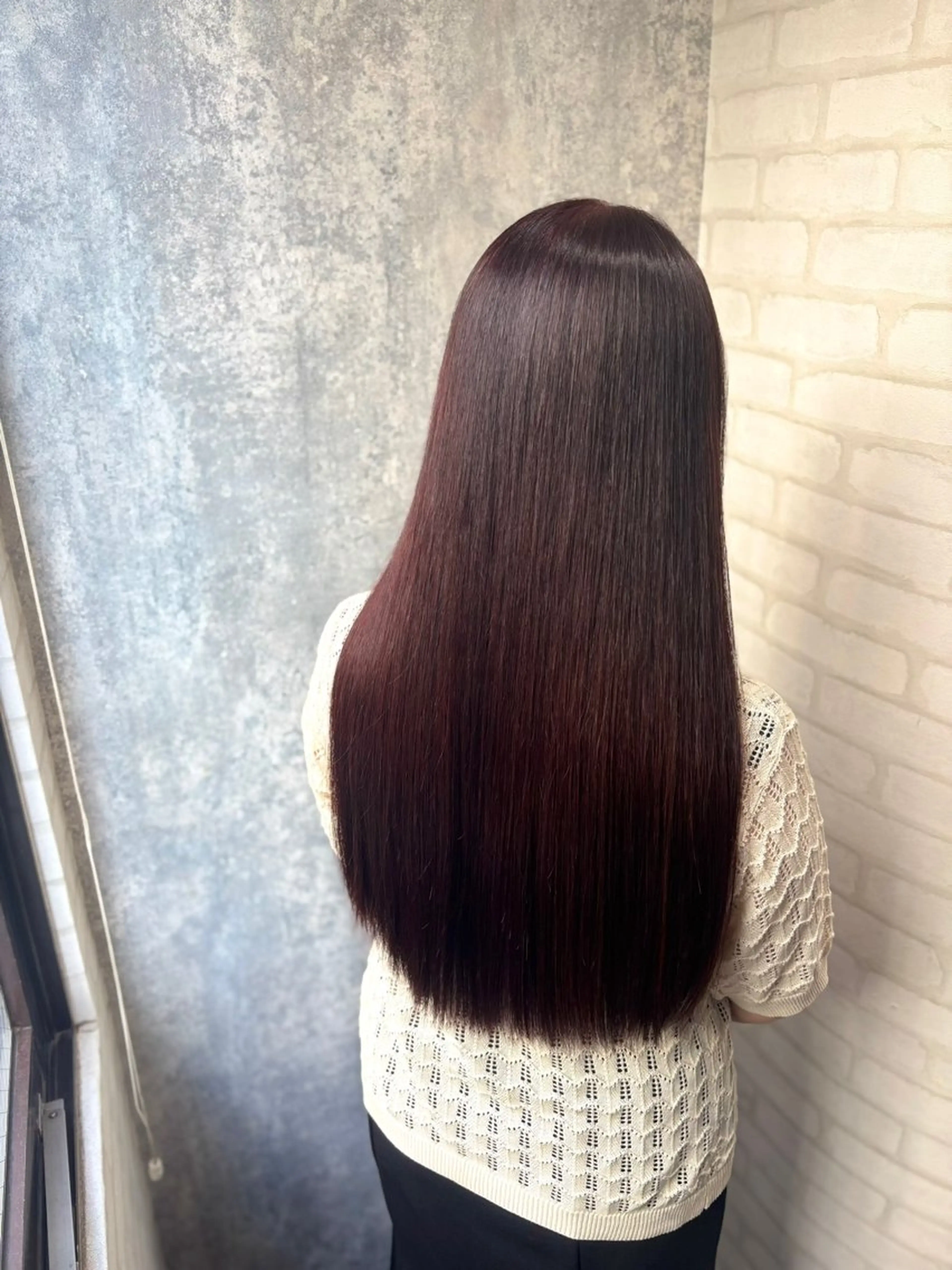 セミロング カラー グラデーションカラー カット ヘアカラー トリートメント 詩乃 暖色系🎀レイヤーのヘアスタイル