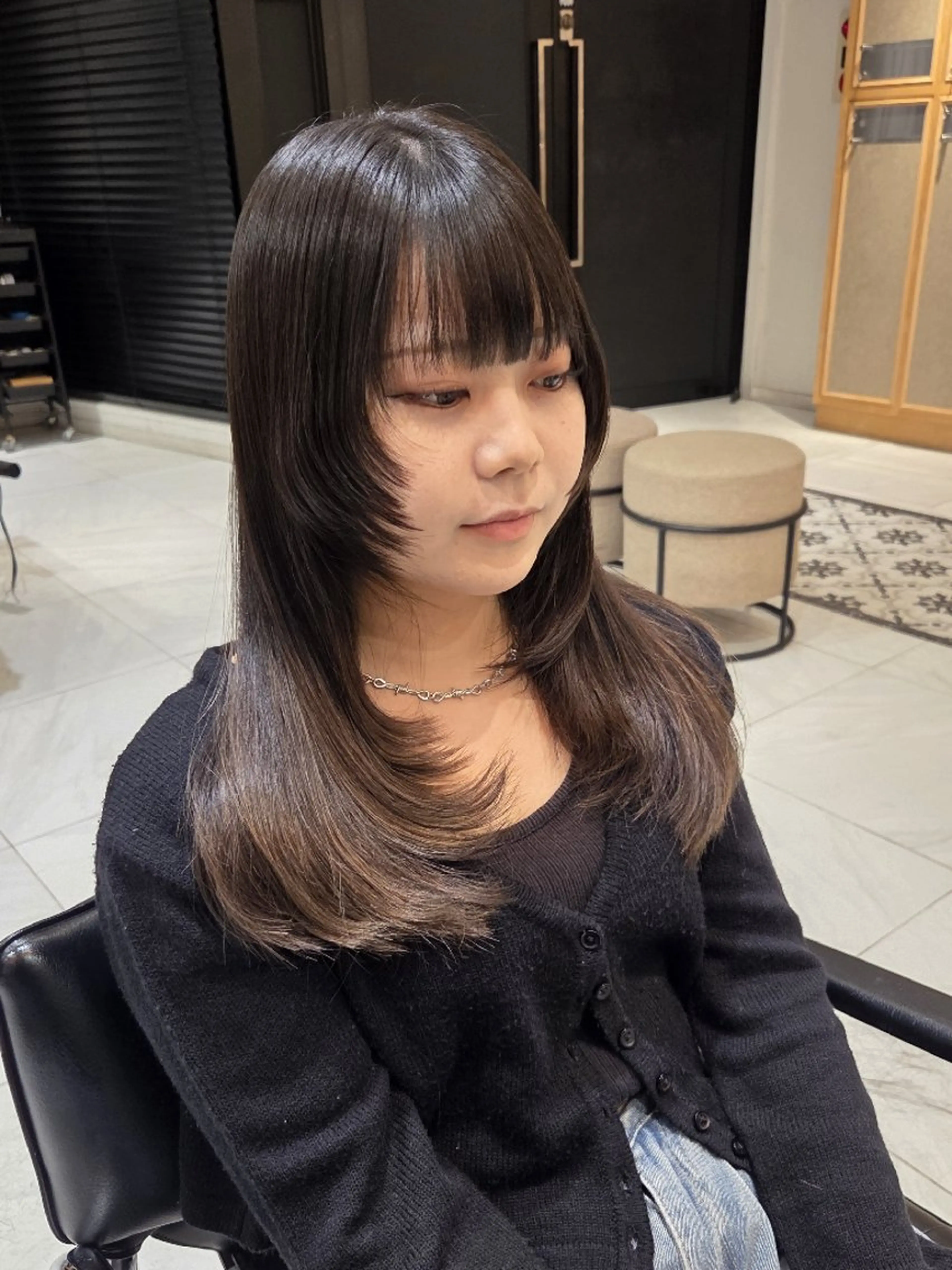 ロング レイヤーカット RUA💜‪ ‪モデル様募集中💜のヘアスタイル