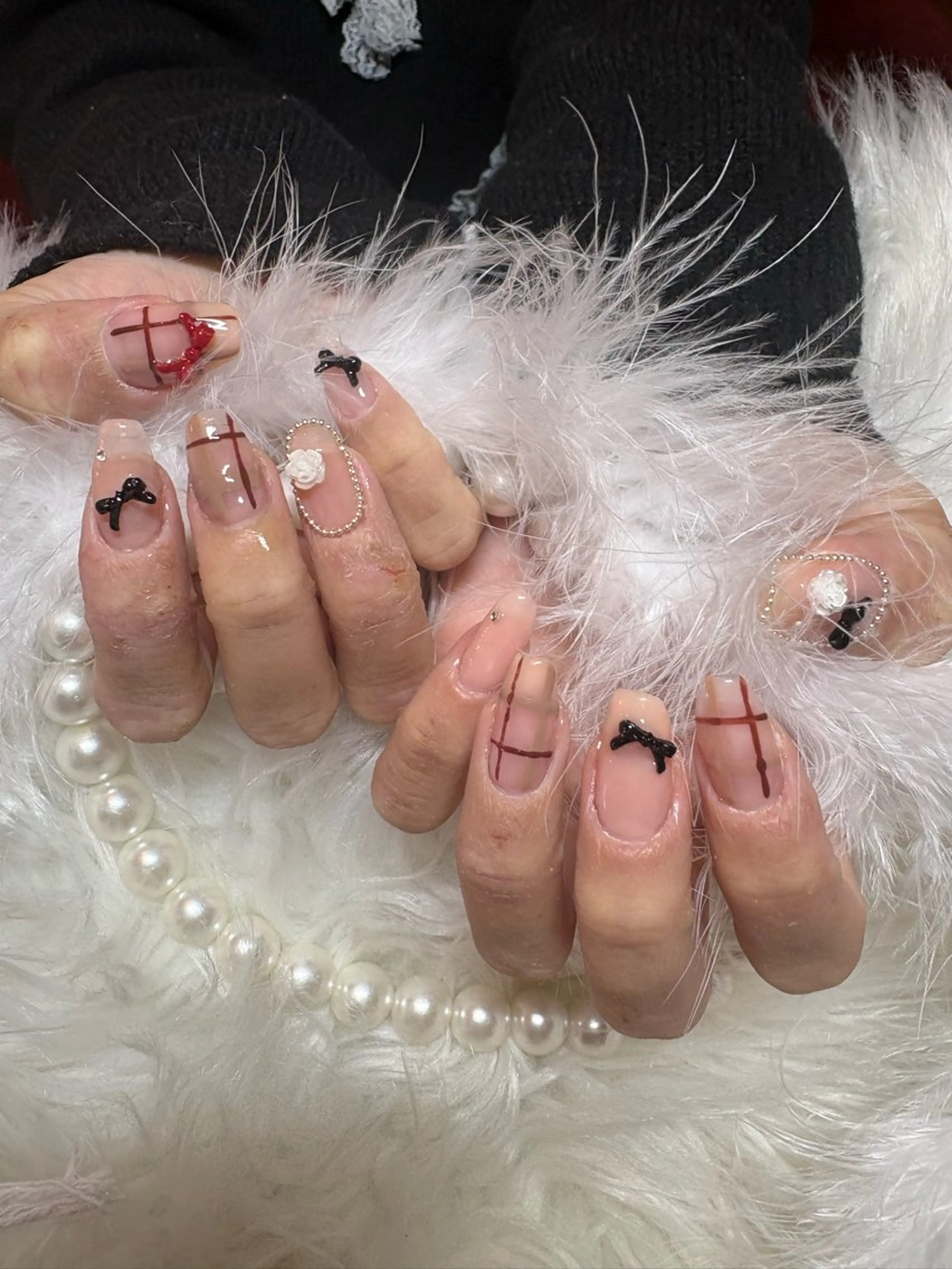 ネイル Pink Alice所属・星野 楓奈のネイルデザイン