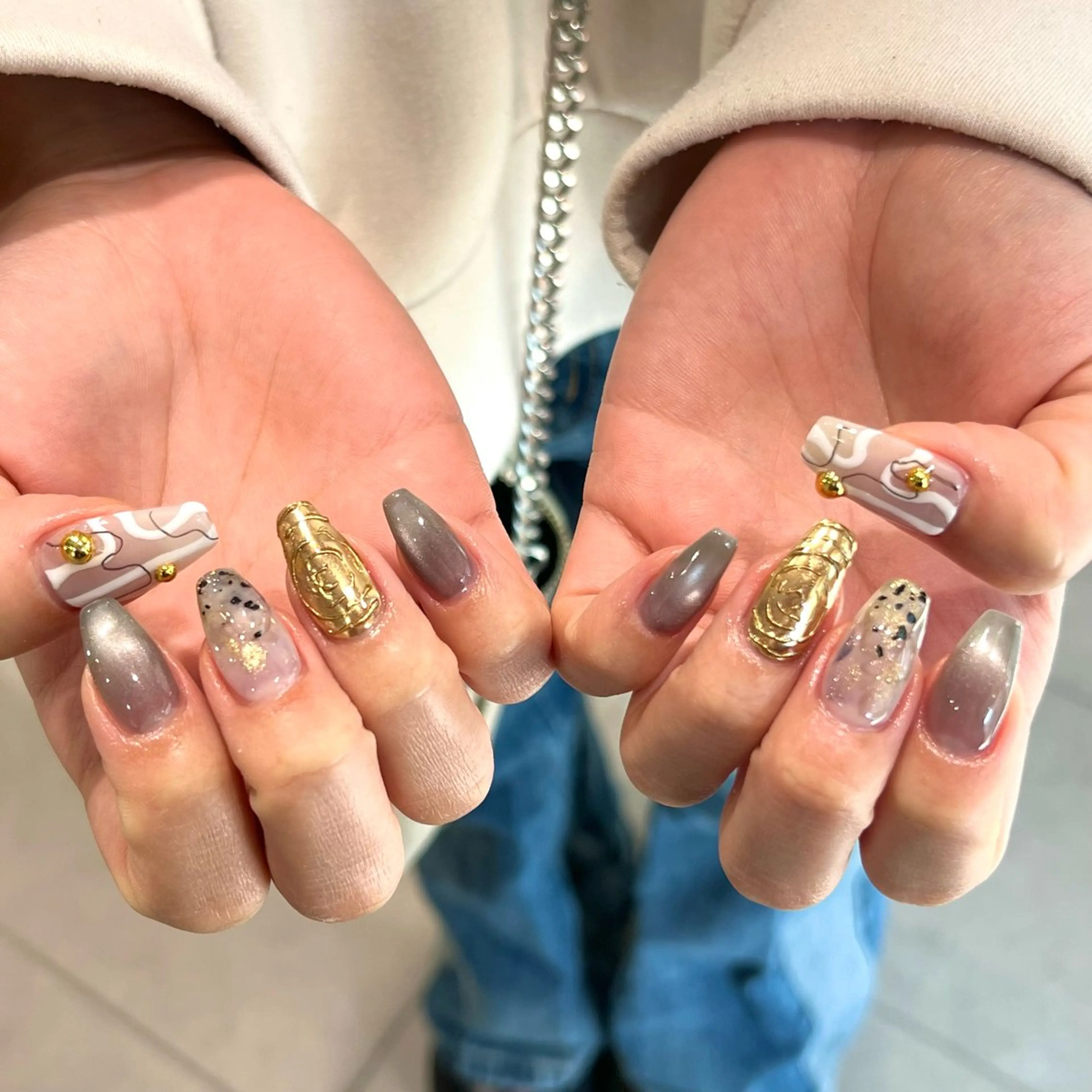ネイル ハンドネイル WAVY_nail maoのネイルデザイン