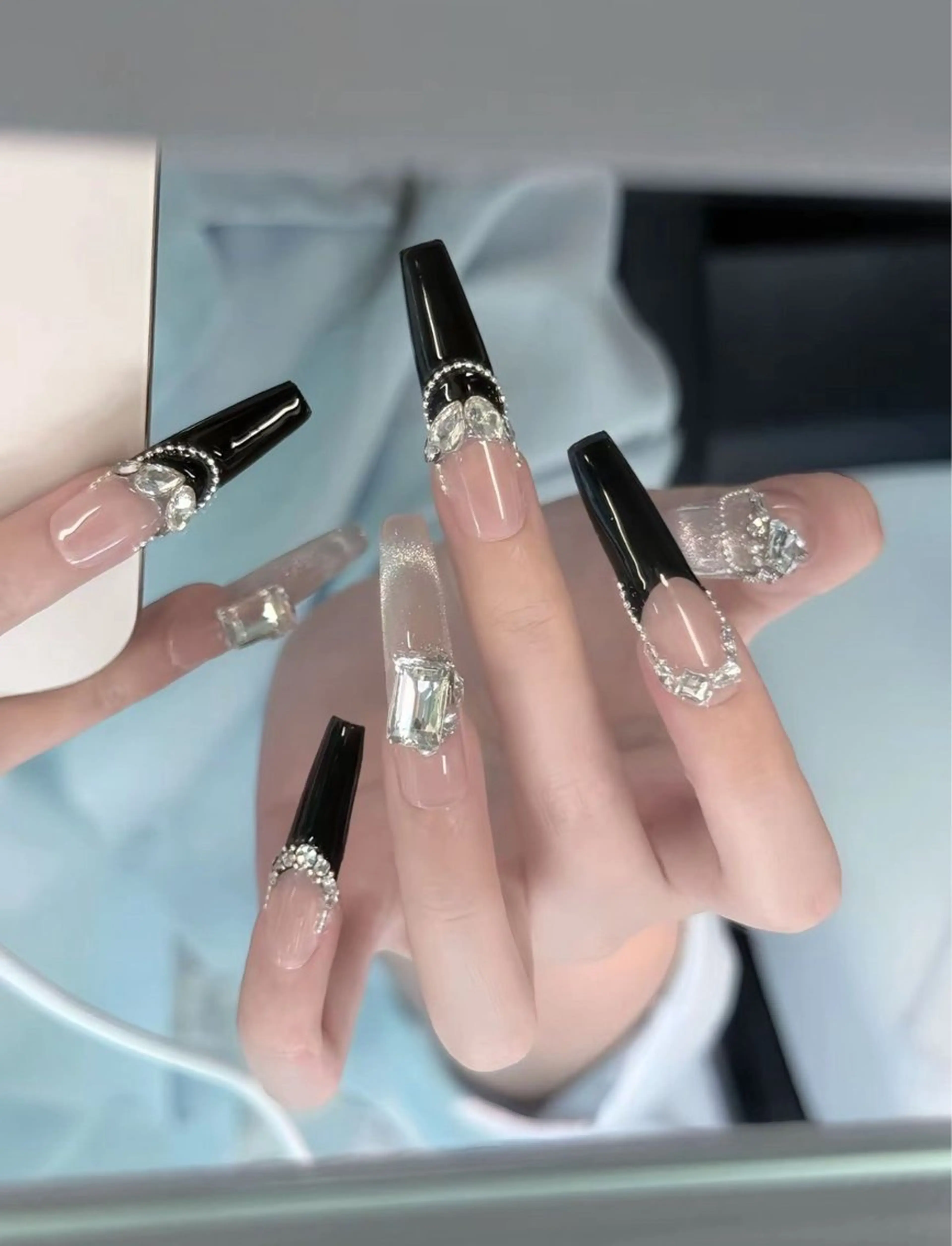 カラー グラデーションカラー ハンドネイル AIN Nailのネイルデザイン