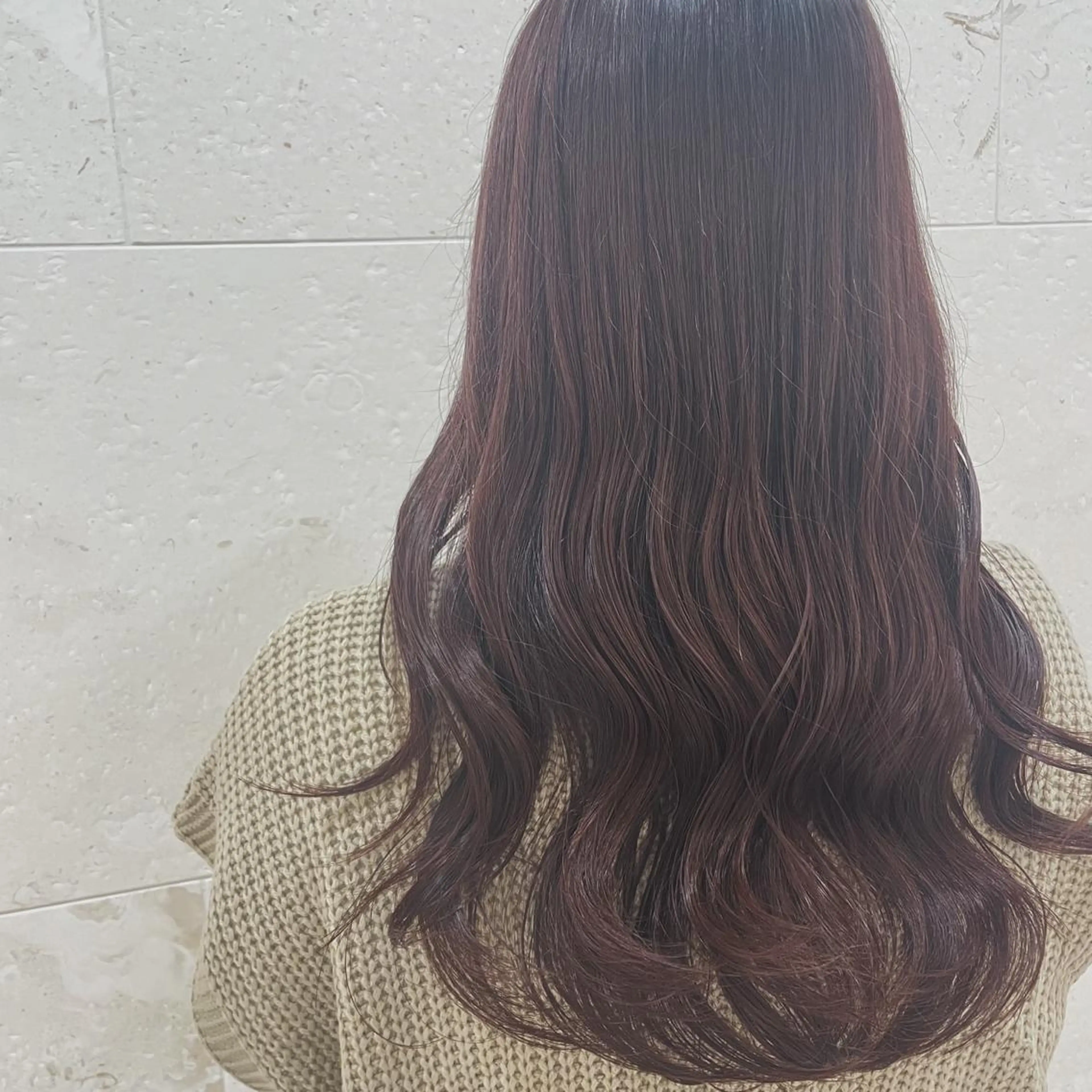 ロング 安田 柚月のヘアスタイル