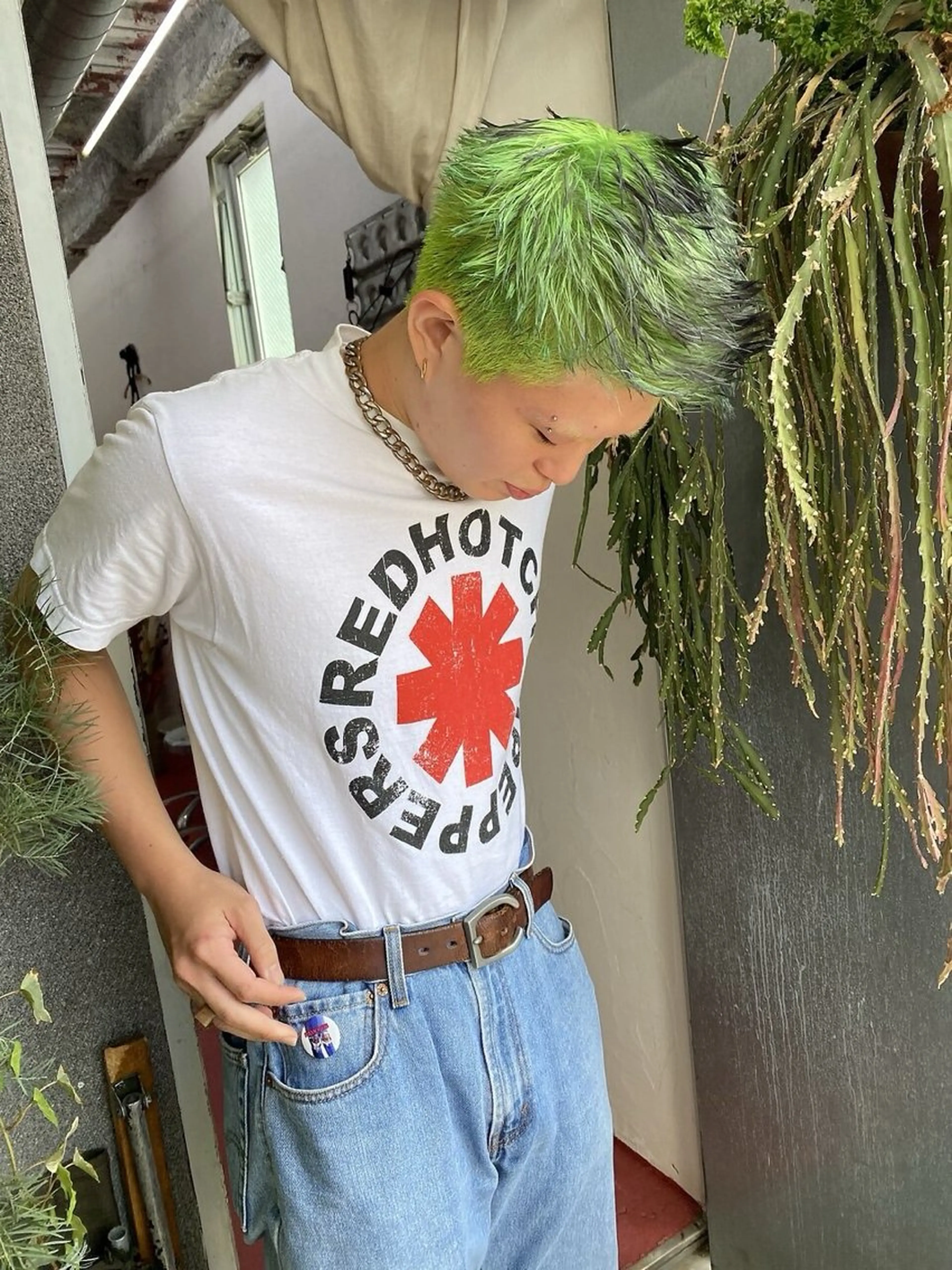 ショート カラー パーマ メンズ qiie/ワンカラー メンズカット/カラーのヘアスタイル