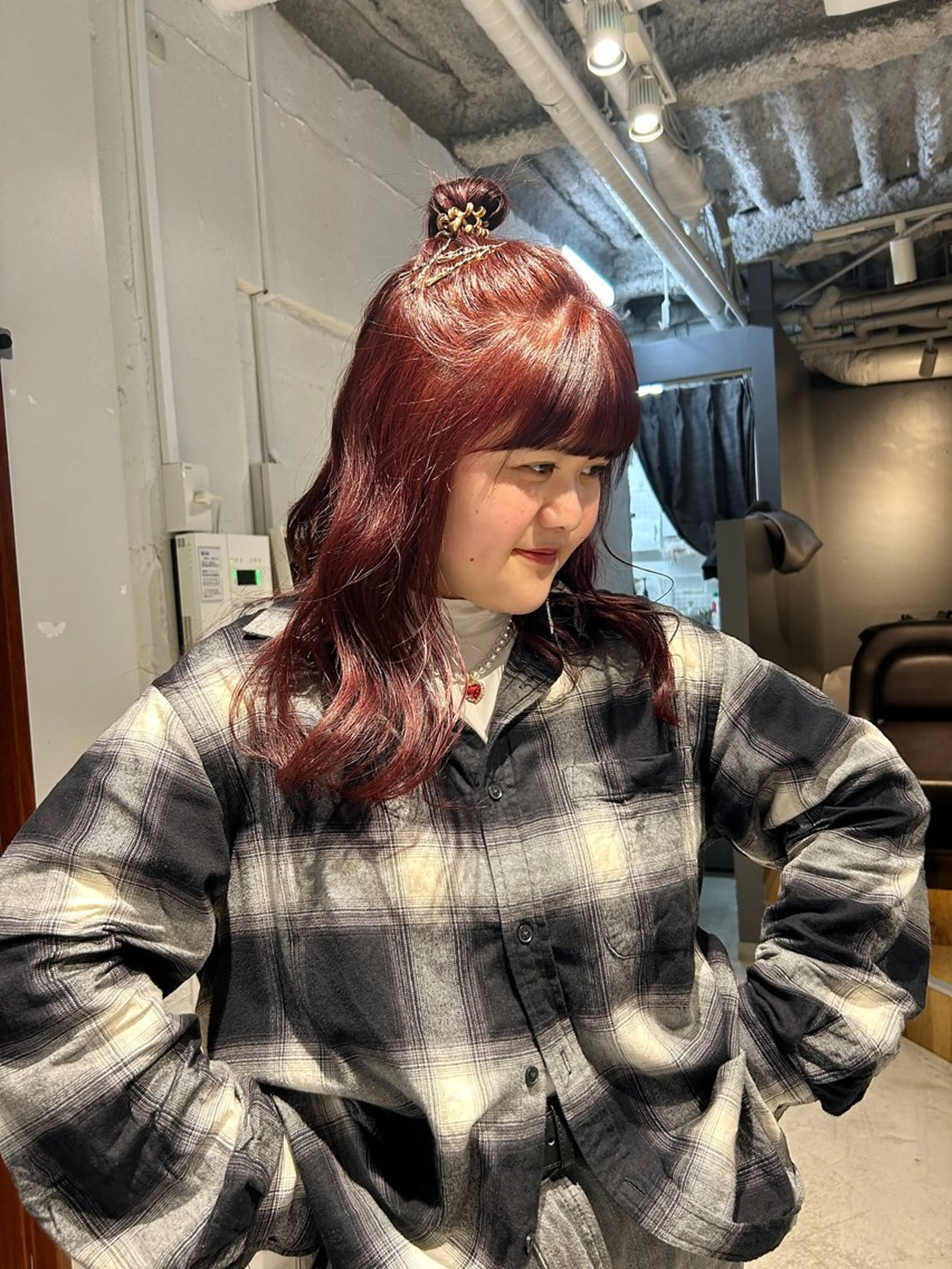 ロング カラー ブリーチ ダブルカラー ラベンダーカラー ブリーチなしカラー ピンクカラー ヘアカラー カットモデル募集/ 石川絢佳🍓⸝⸝꙳のヘアスタイル