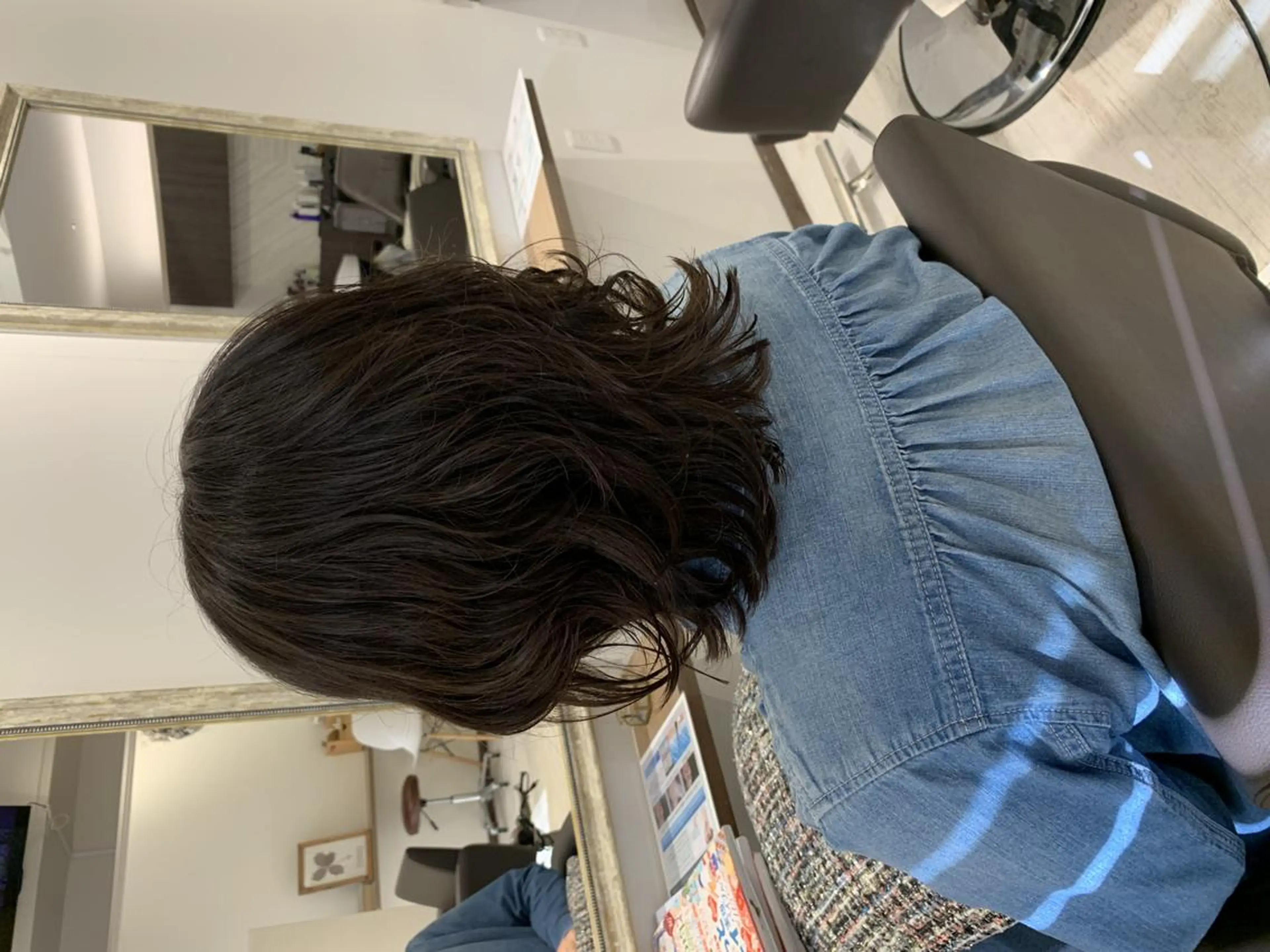 ミディアム パーマ 瀬尾 由希菜のヘアスタイル