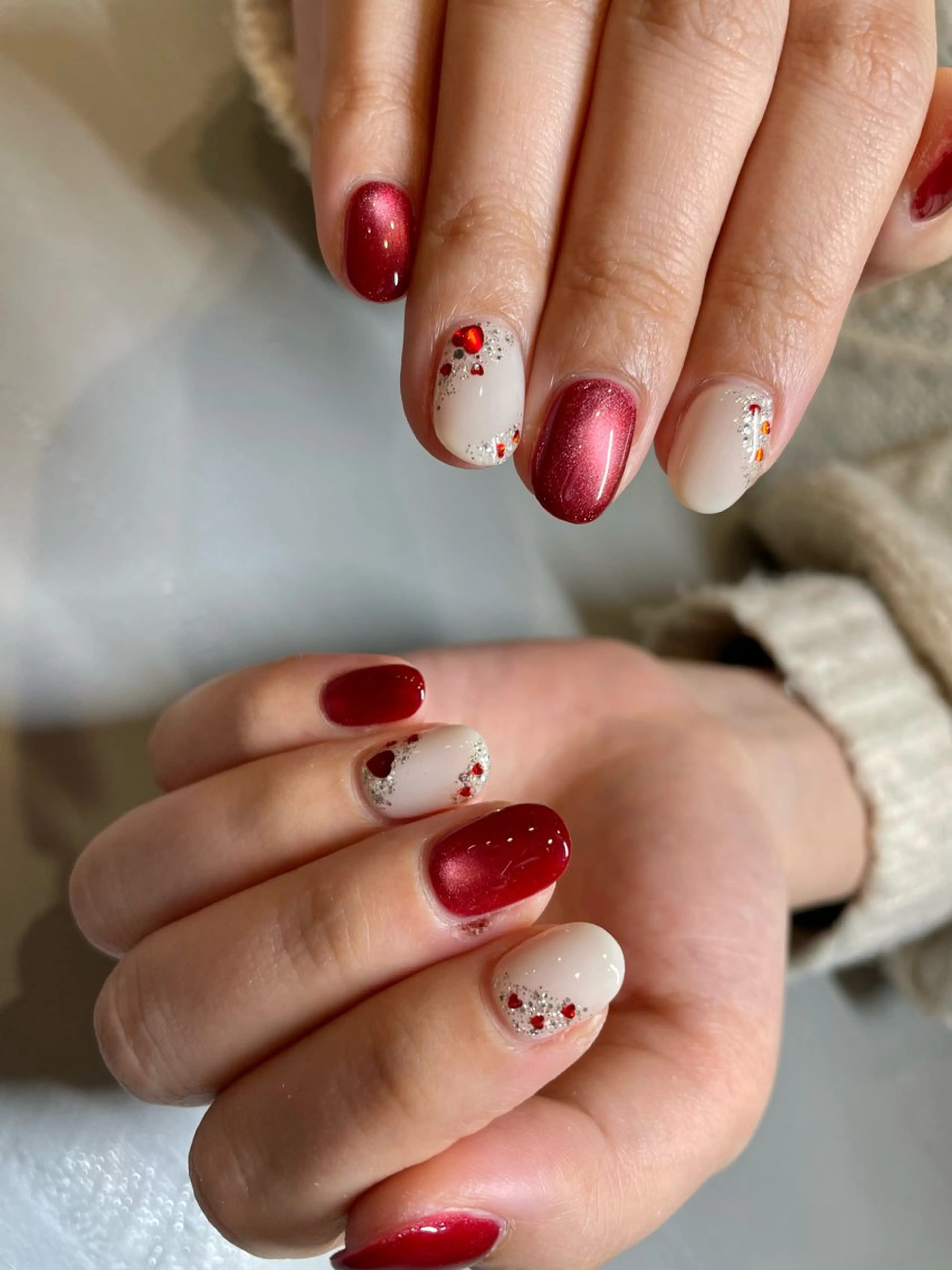 ネイル バレンタイン the 25 Nail所属・tanaka 25nailのネイルデザイン