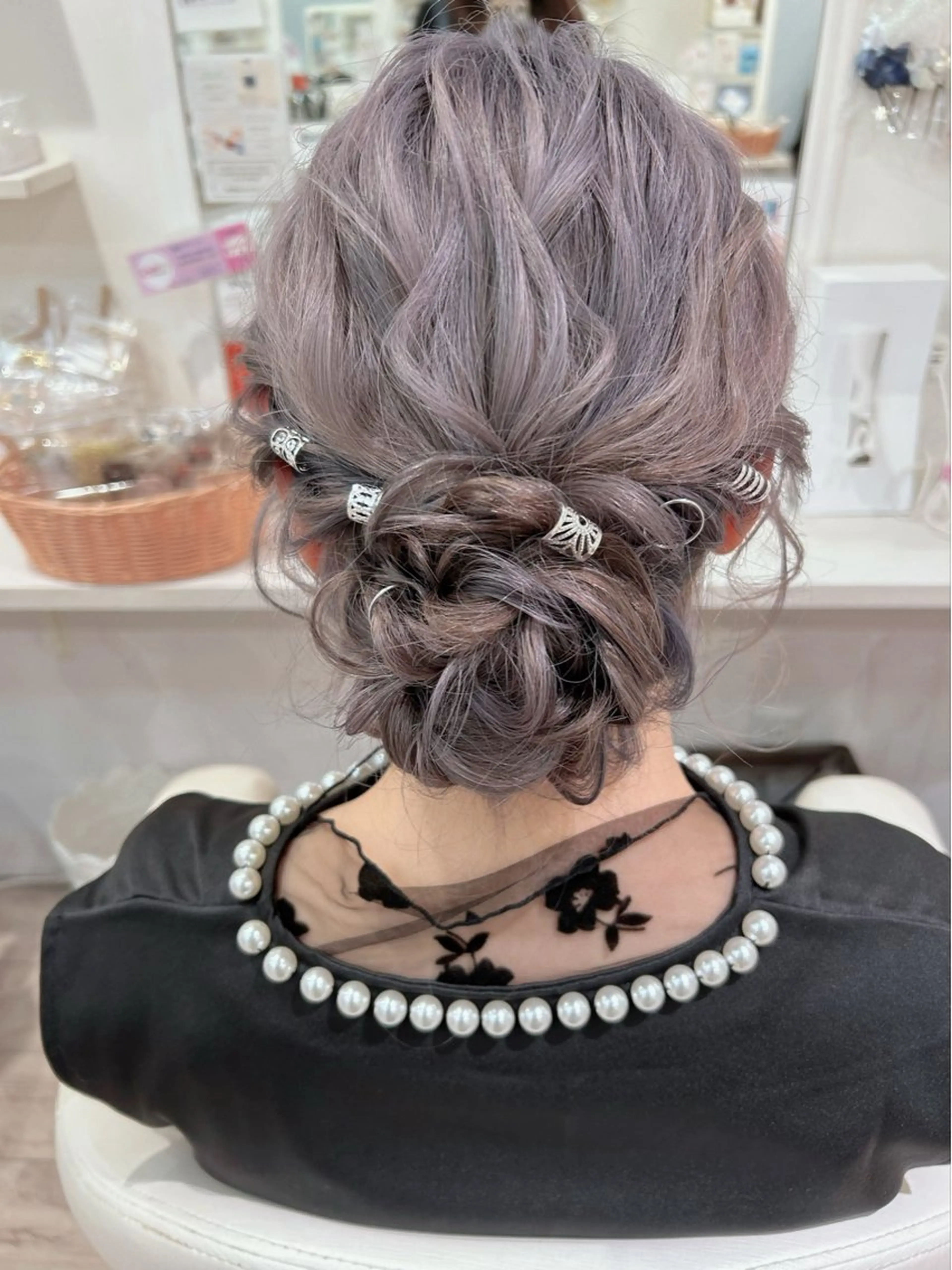 ヘアアレンジ セットサロン      ラフテル所属・大阪/ヘアアレンジ /似合わせset💐のヘアスタイル