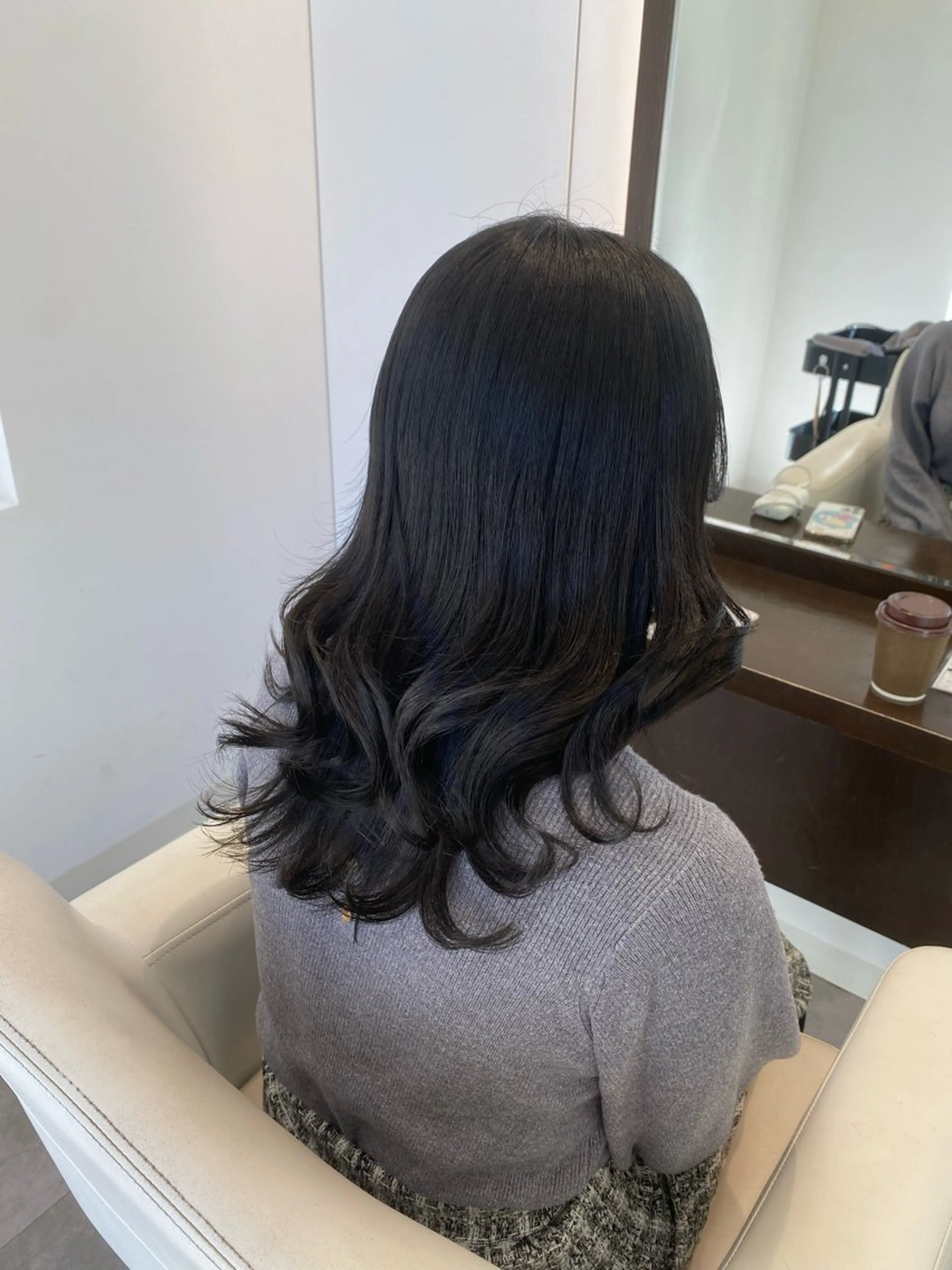 セミロング カット ヘアカラー トリートメント 韓国風メンズヘア💫 ツイスパ💫saraのヘアスタイル