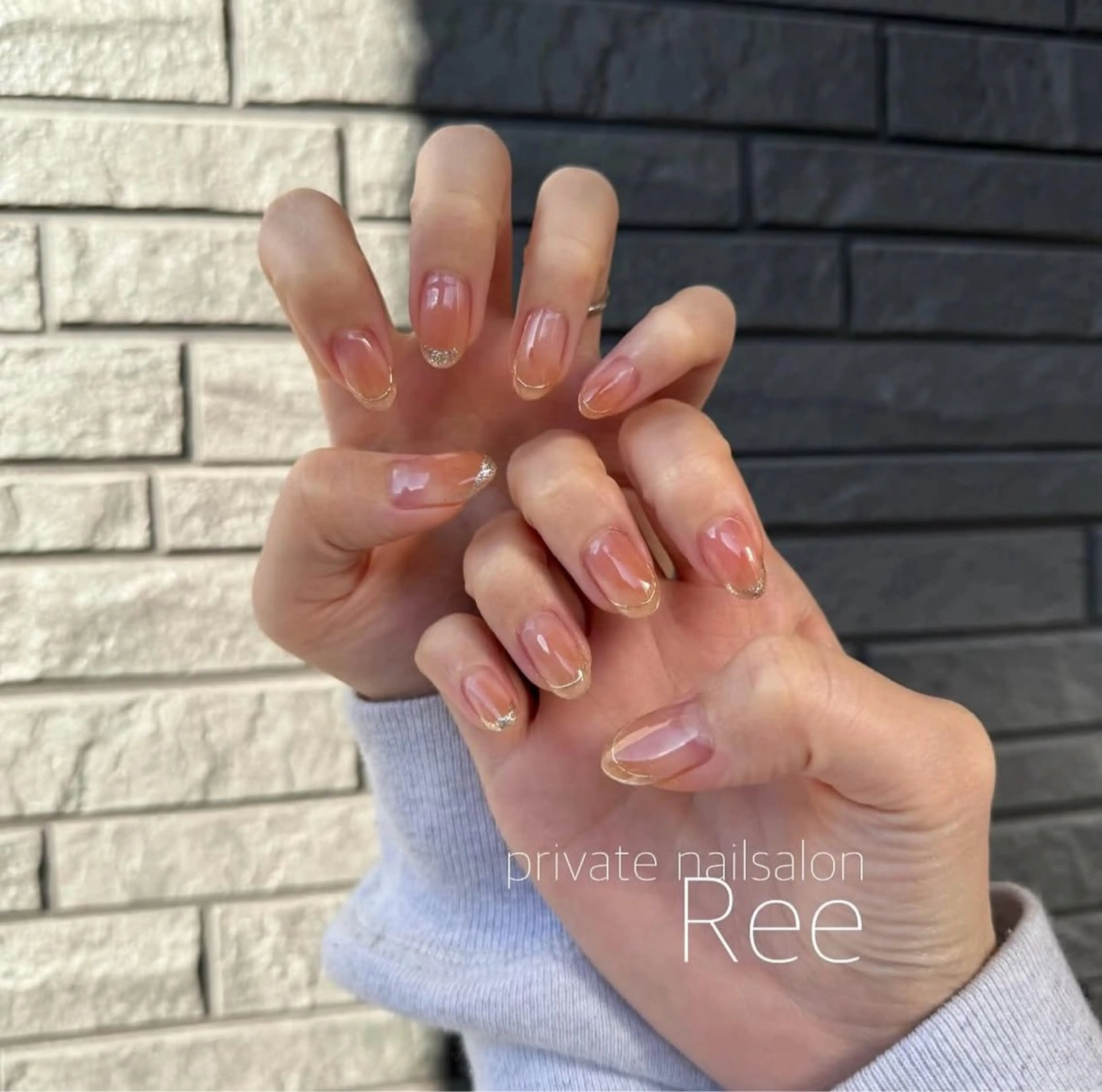 ショート 知花 梨花のネイルデザイン