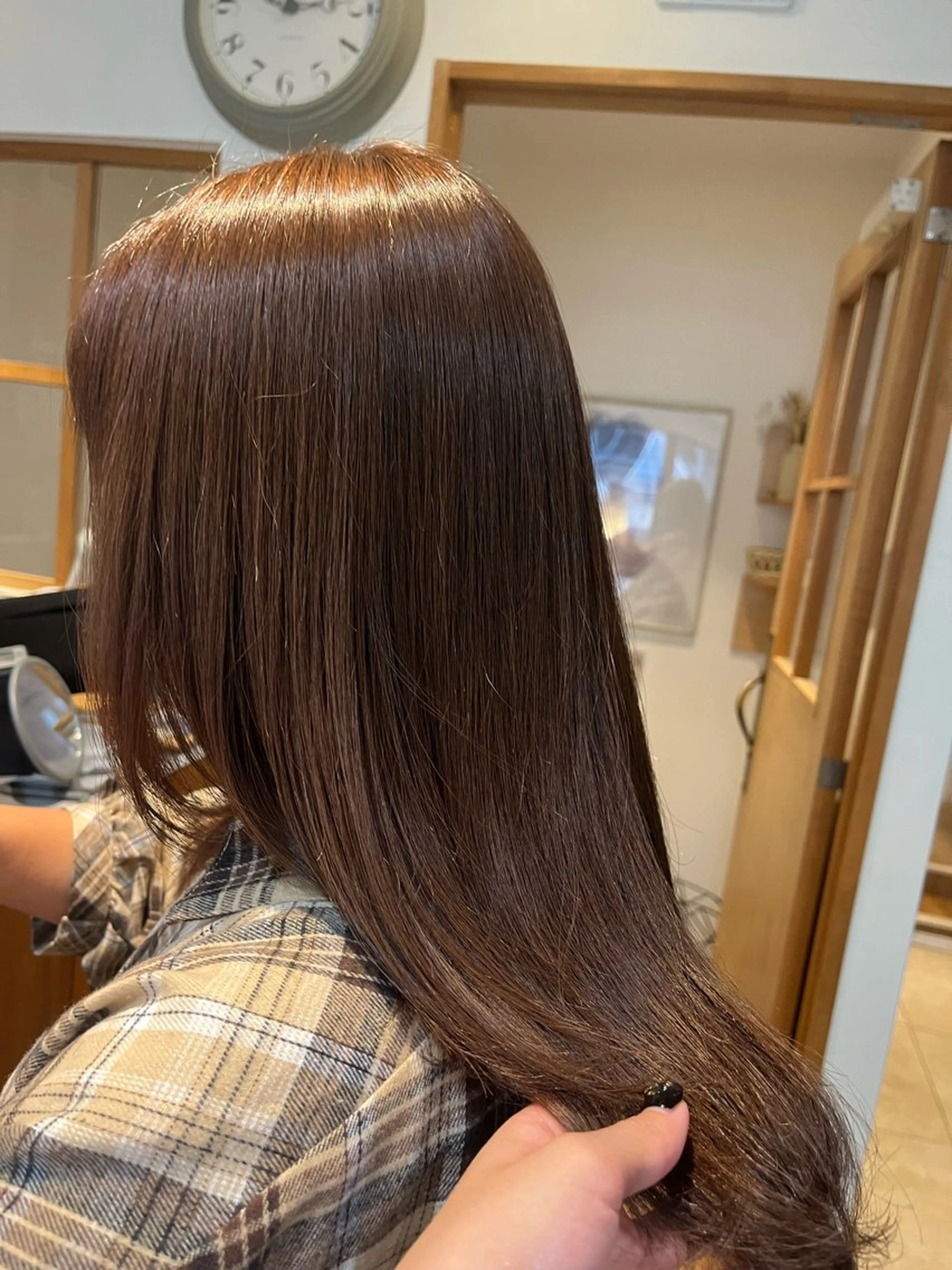 ロング カラー 奥山 沙季(大井町)のヘアスタイル