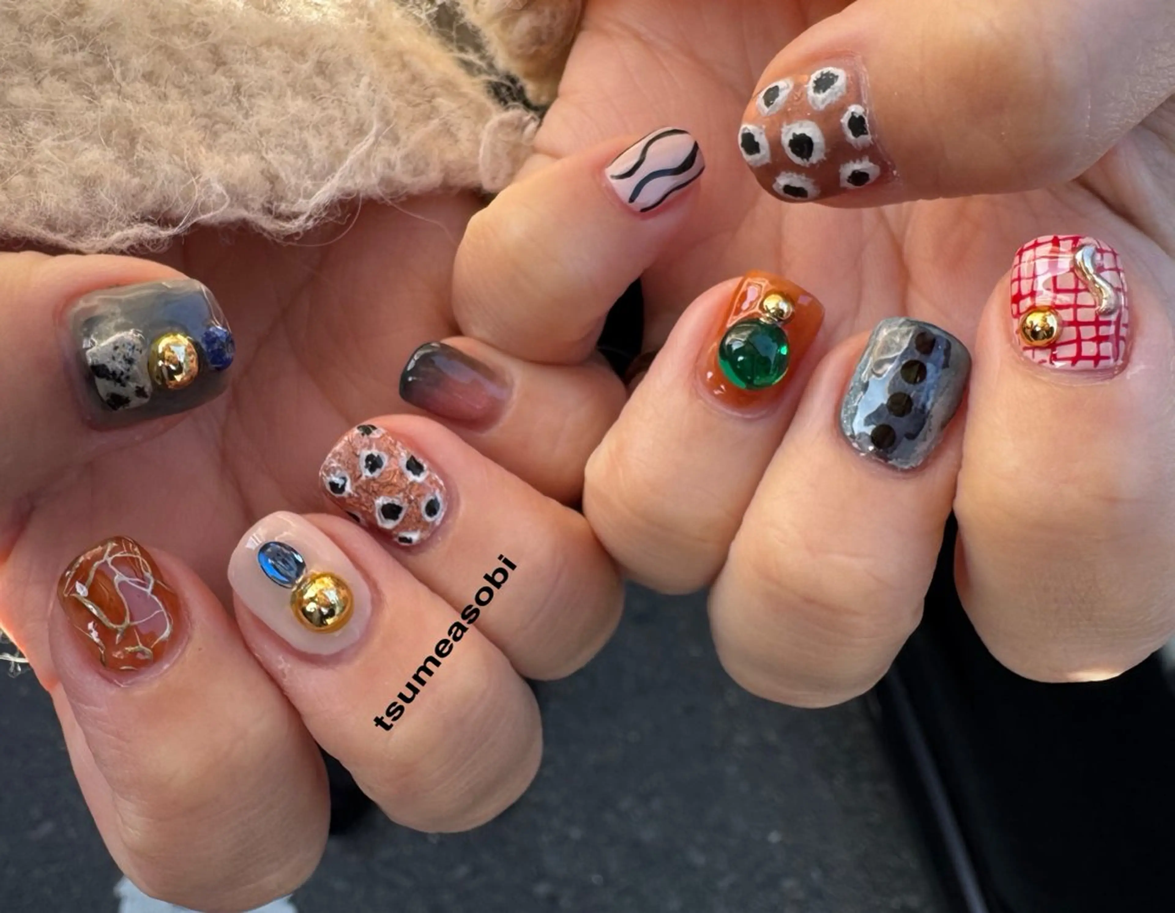 ネイル tsumeasobi所属・tsumeasobi 🪬macoのネイルデザイン