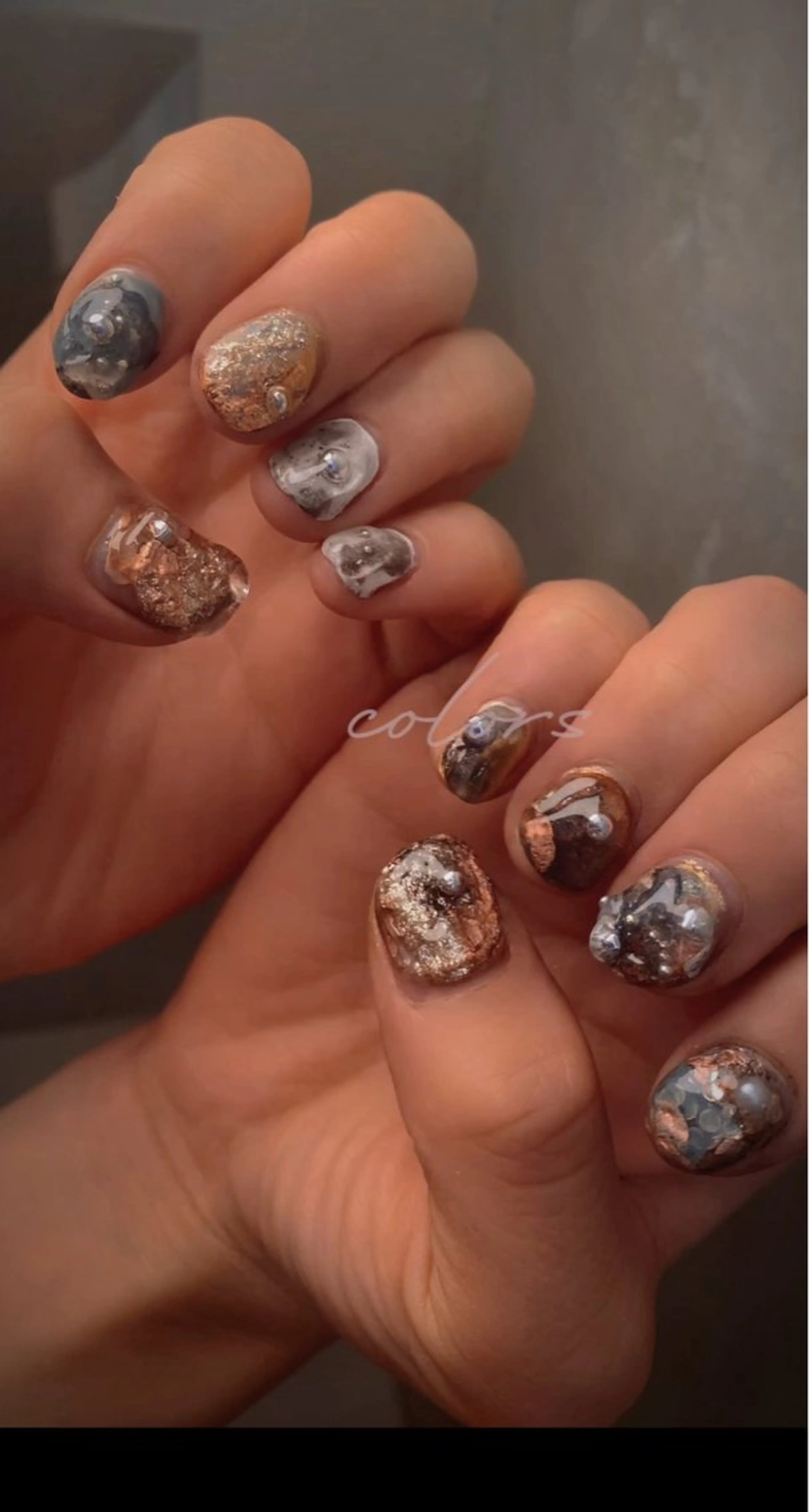 ネイル ニュアンスネイル free hug Hiromiのネイルデザイン