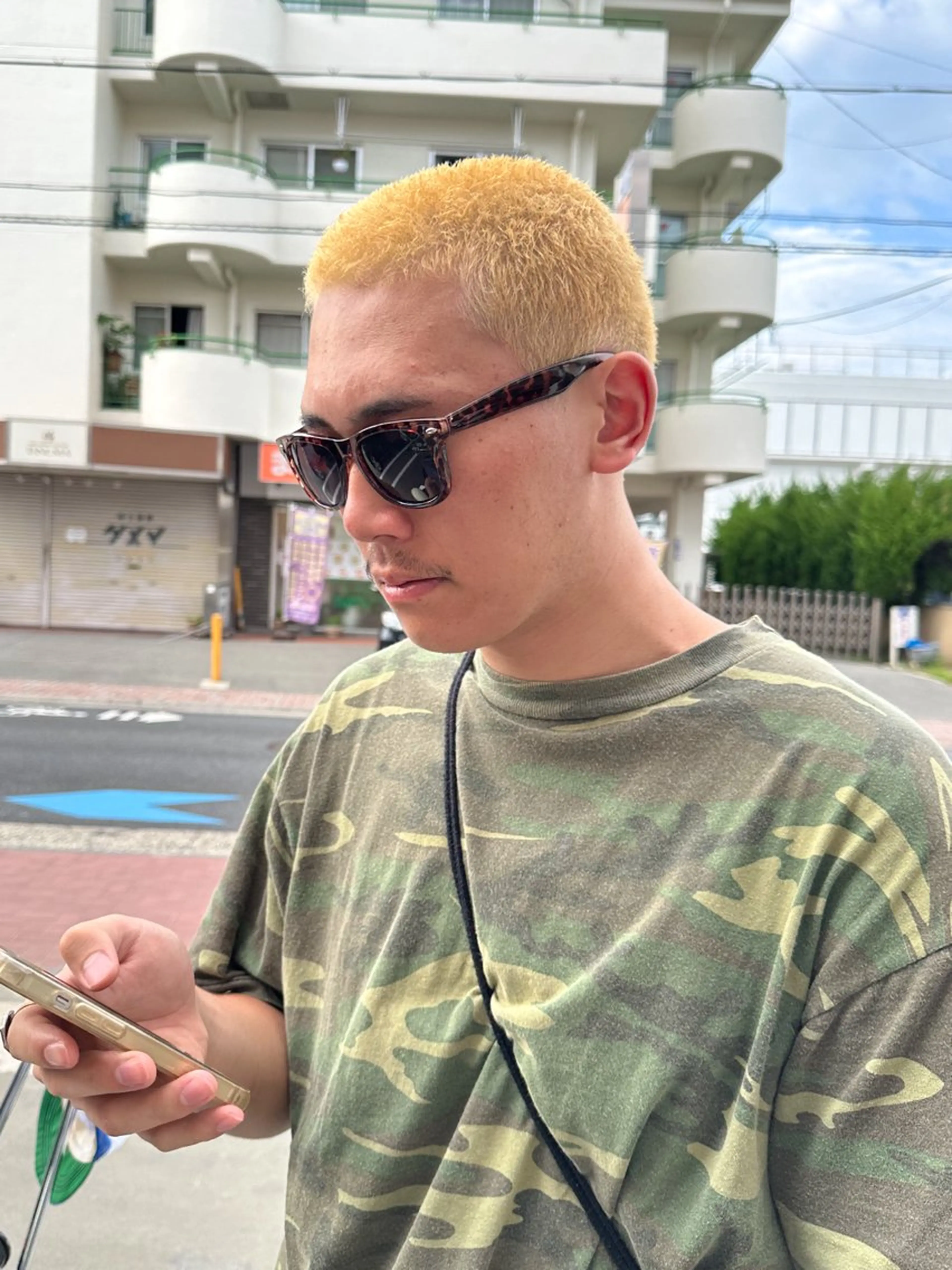 ショート カラー メンズ メンズパーマ/ スパイキー/神田正紀のヘアスタイル