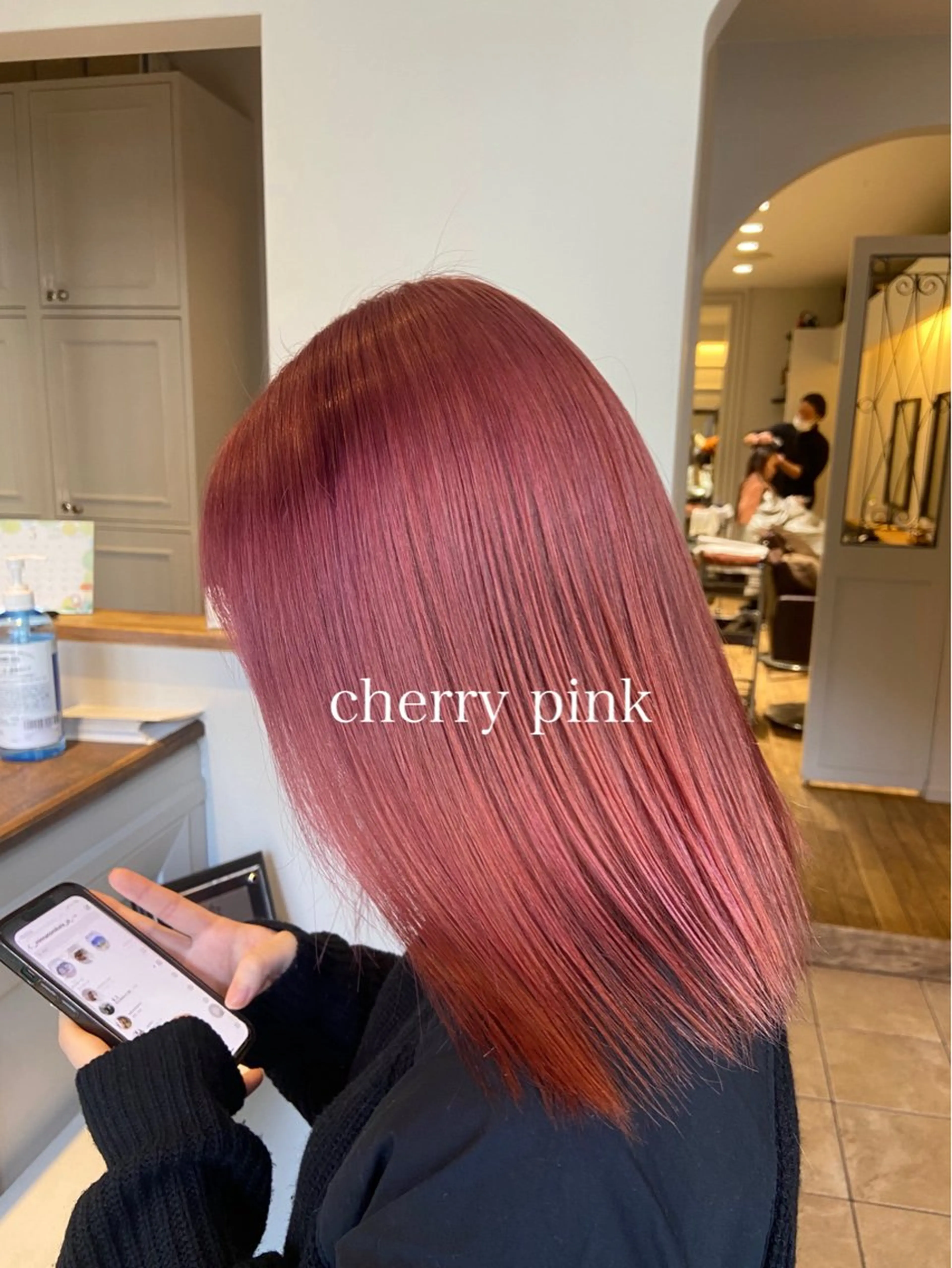 ミディアム ヘアカラー トリートメント 透明感カラー🎀 tasty／makoのヘアスタイル