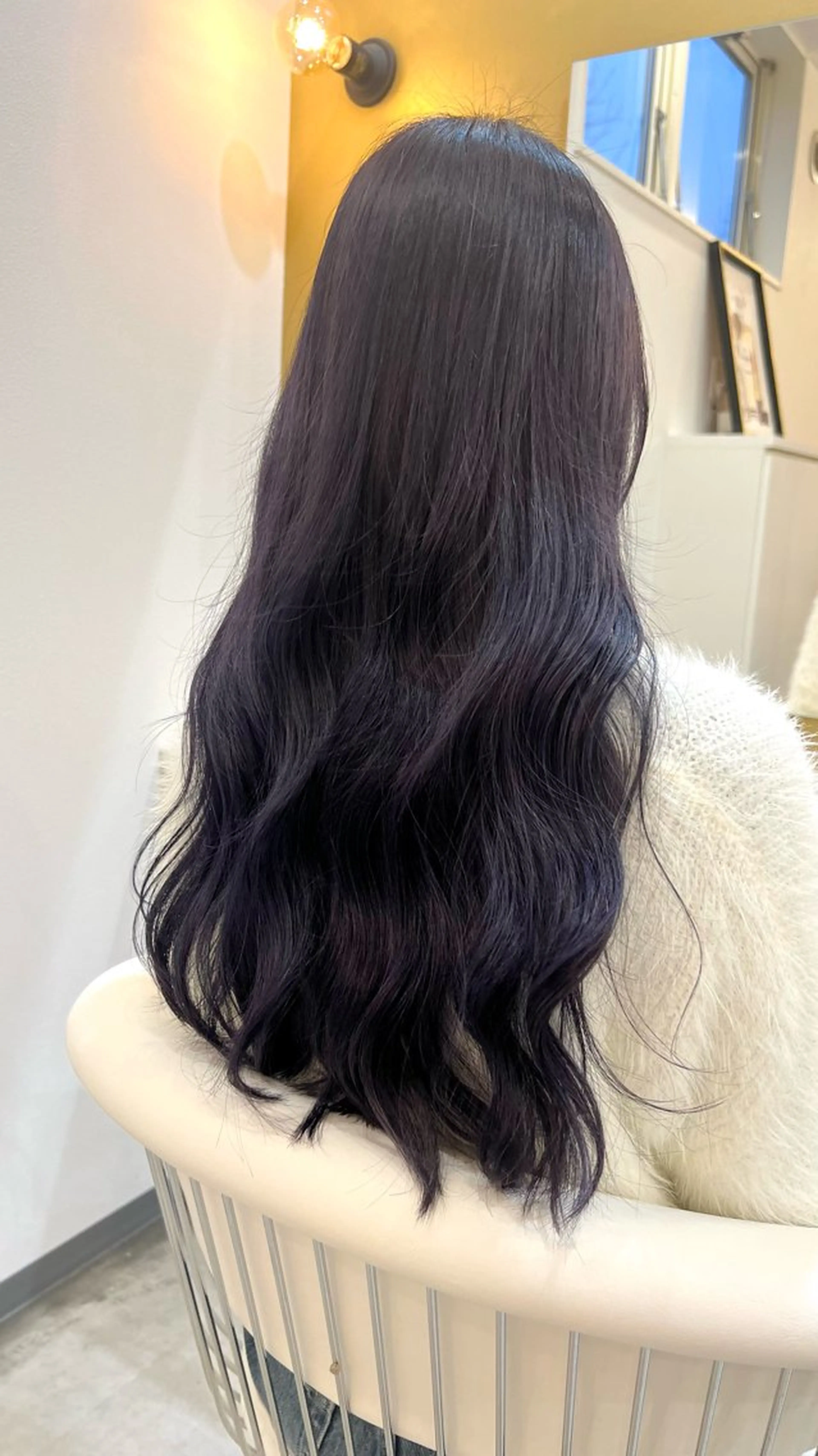 ロング 麻柄 純也のヘアスタイル