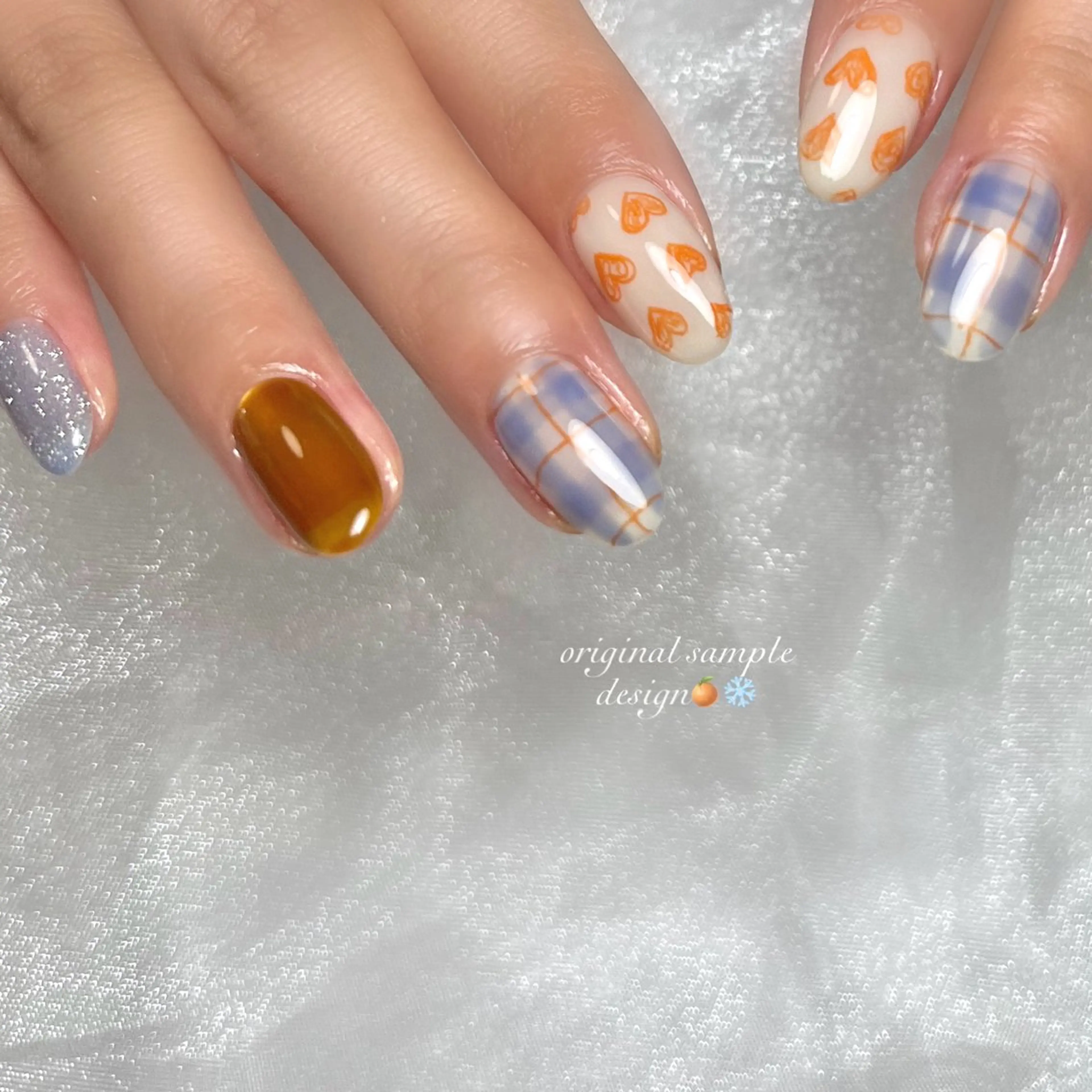 ネイル noir 岡崎のネイルデザイン