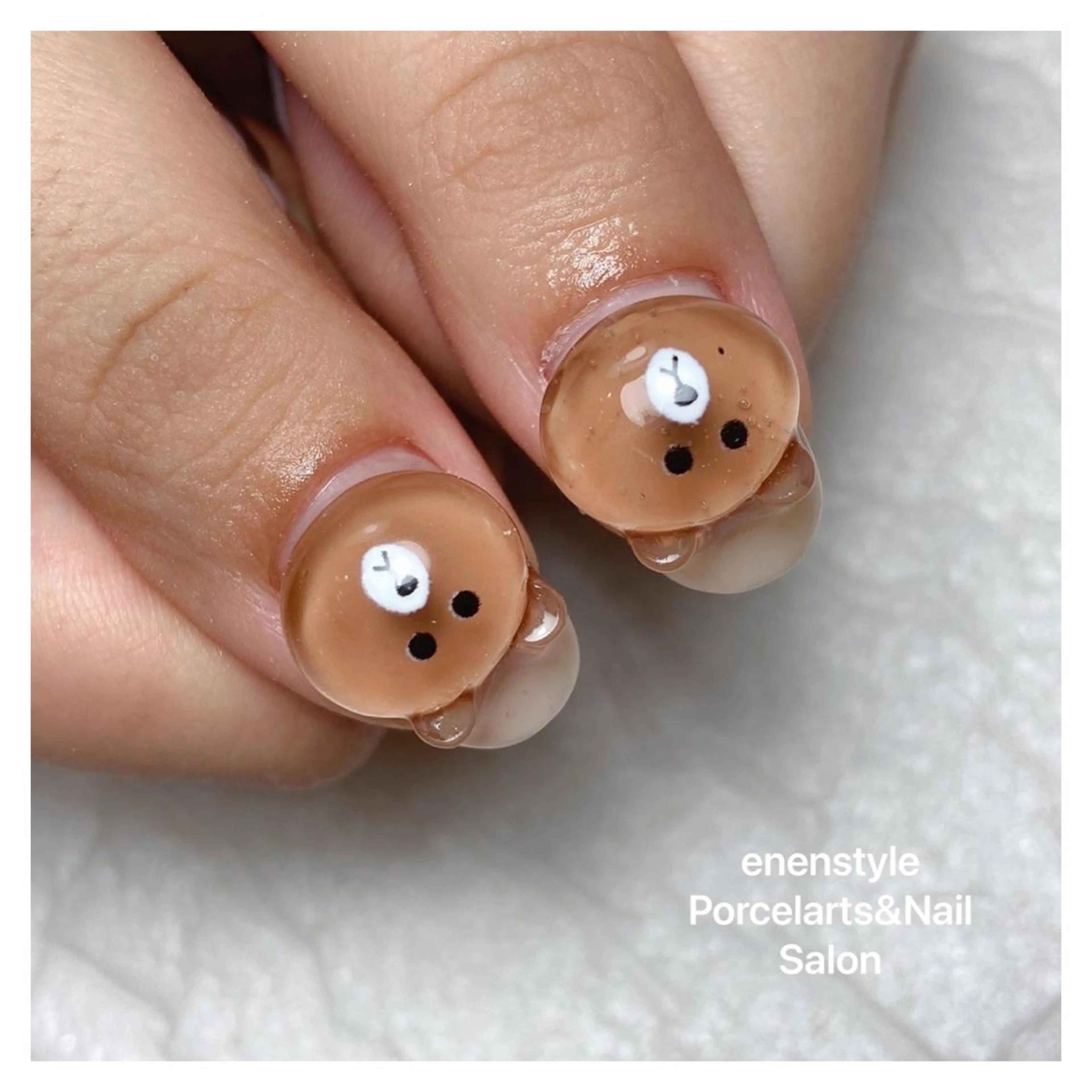 ミディアム ネイル 👑enen style👑のネイルデザイン