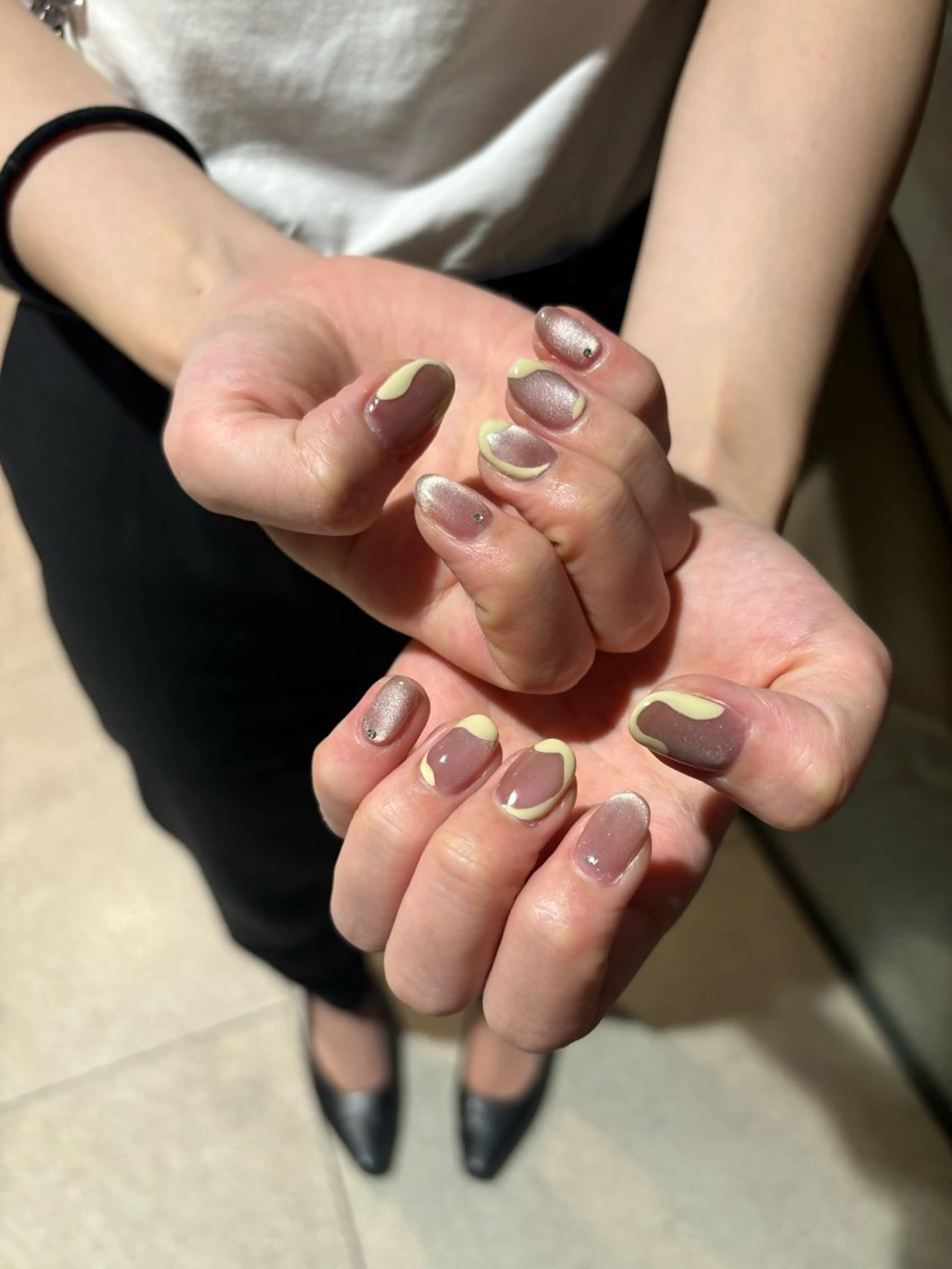 ネイル ハンドネイル ネイルサロンマーノ所属・mano Hanaのネイルデザイン