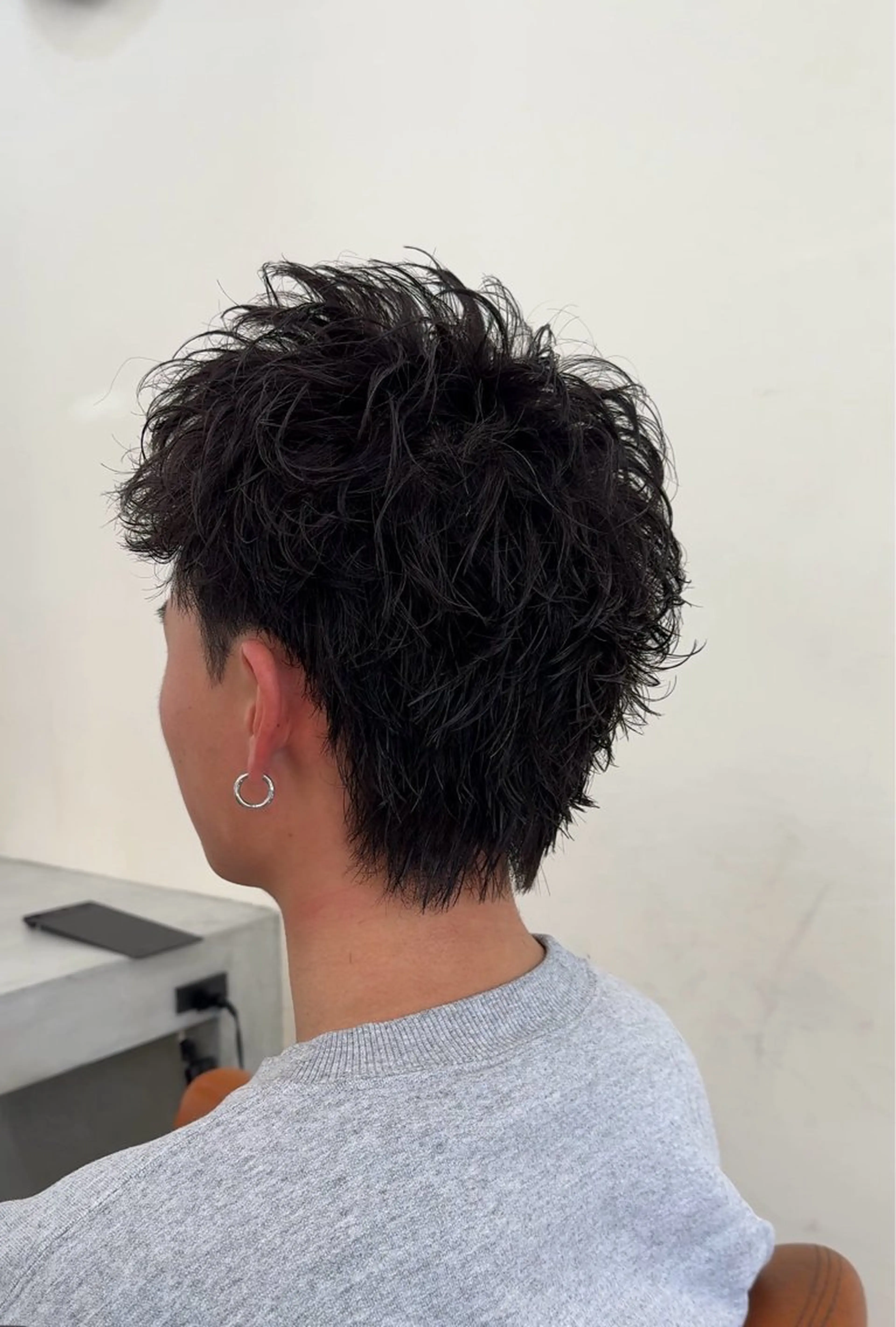 パーマ メンズ カット パーマ パーマ/京都駅 /メンズ/藤井 翔のヘアスタイル