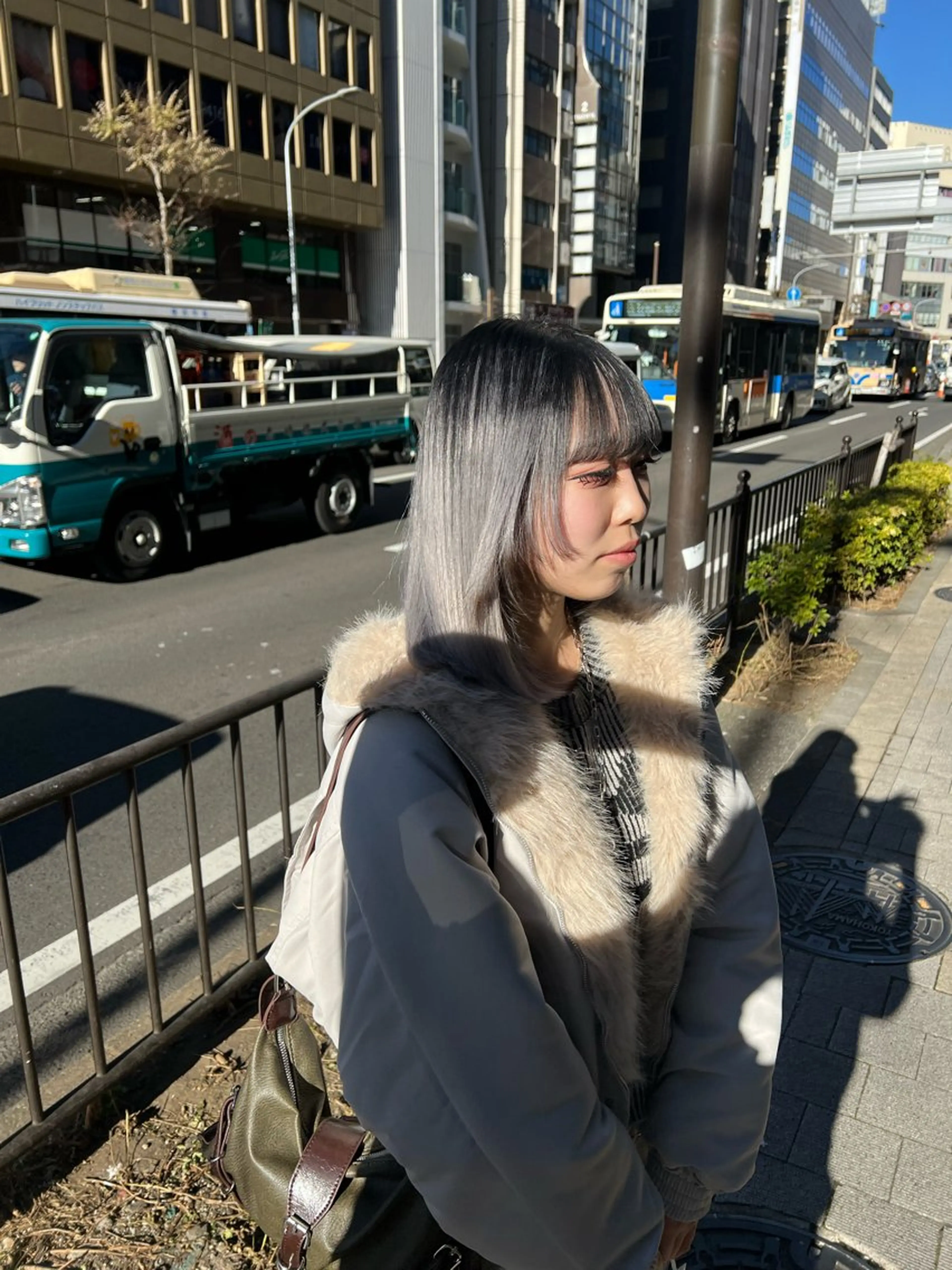 ショート カラー ヘアカラー 韓国レイヤーカット /REIのヘアスタイル