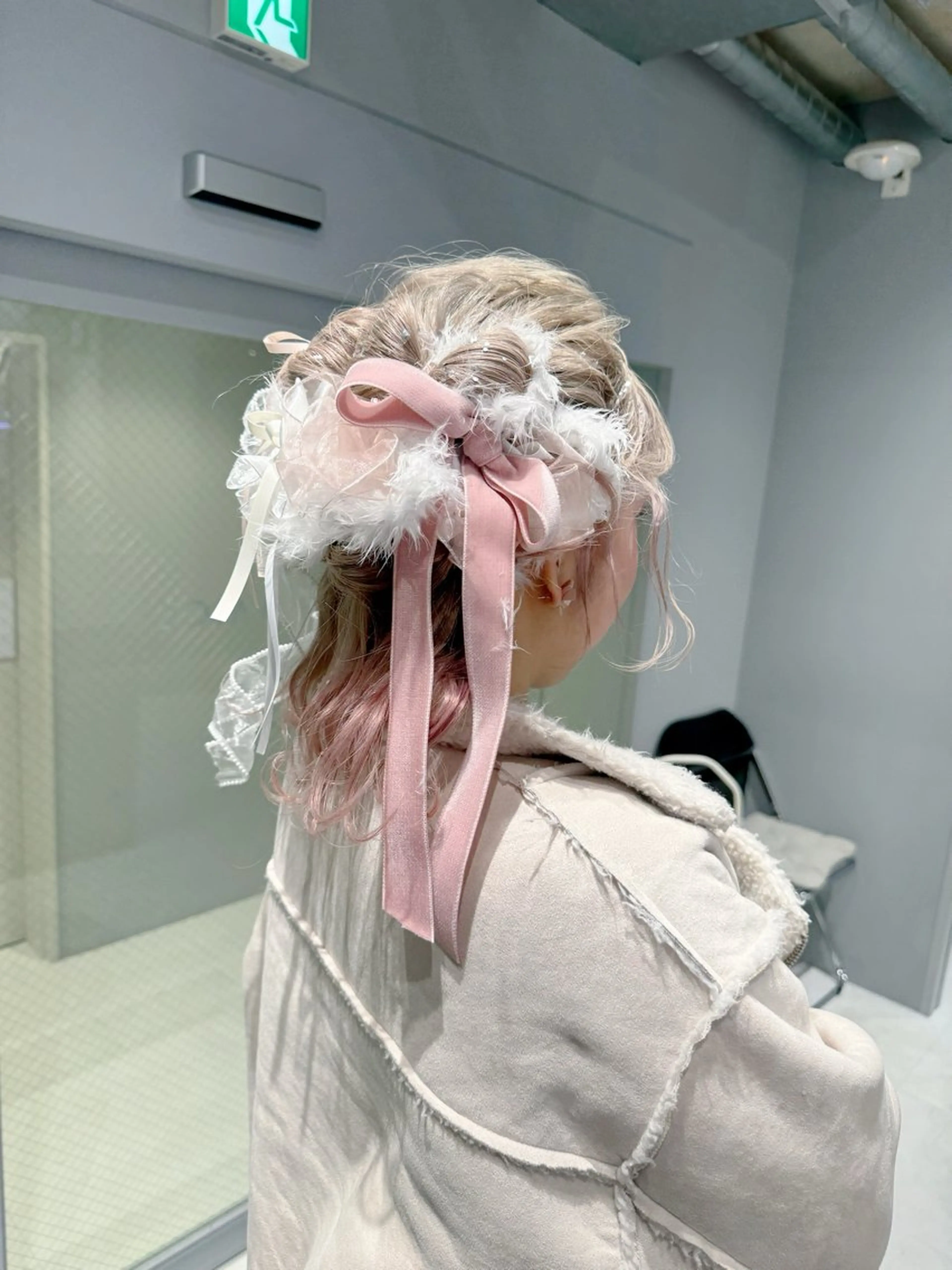 ヘアアレンジ 艶 ケアブリーチ 🎀🩵RISAのヘアスタイル