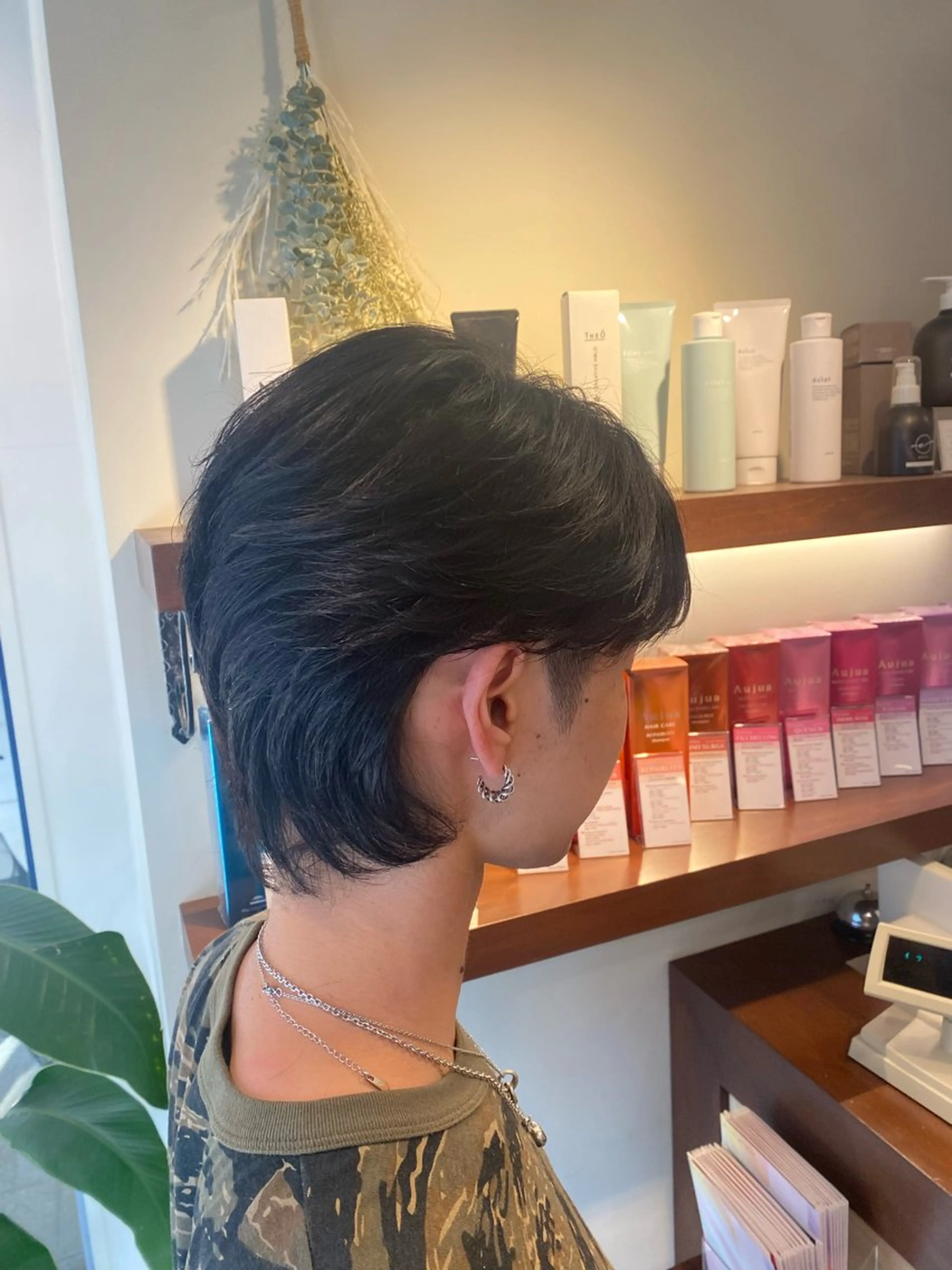 ミディアム カット ヘアセット 髪質改善/美髪矯正 🫧山本勇輝🫧のヘアスタイル