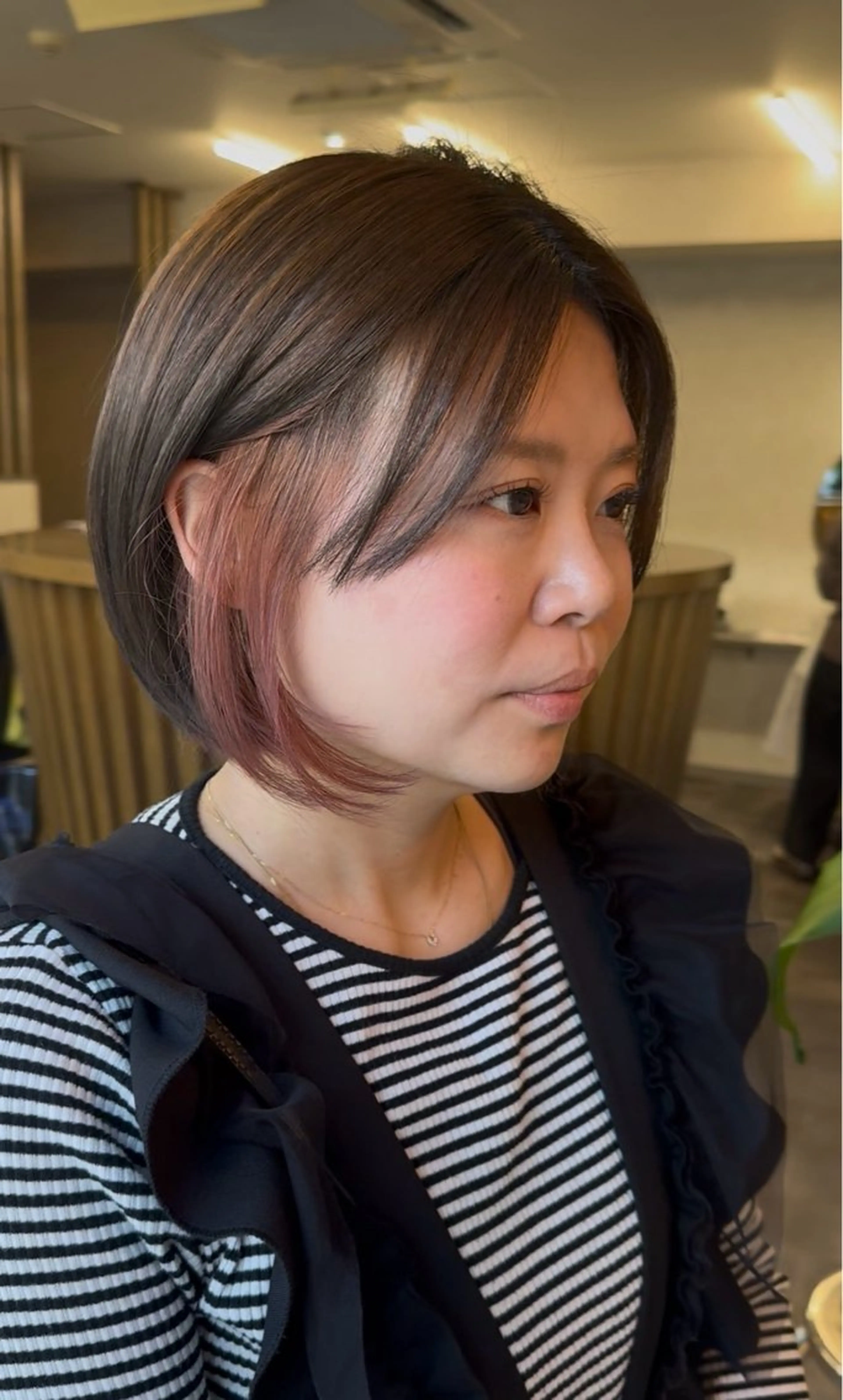 ショート カラー ヘアカラー 博多髪質改善カラー /縮毛矯正のヘアスタイル