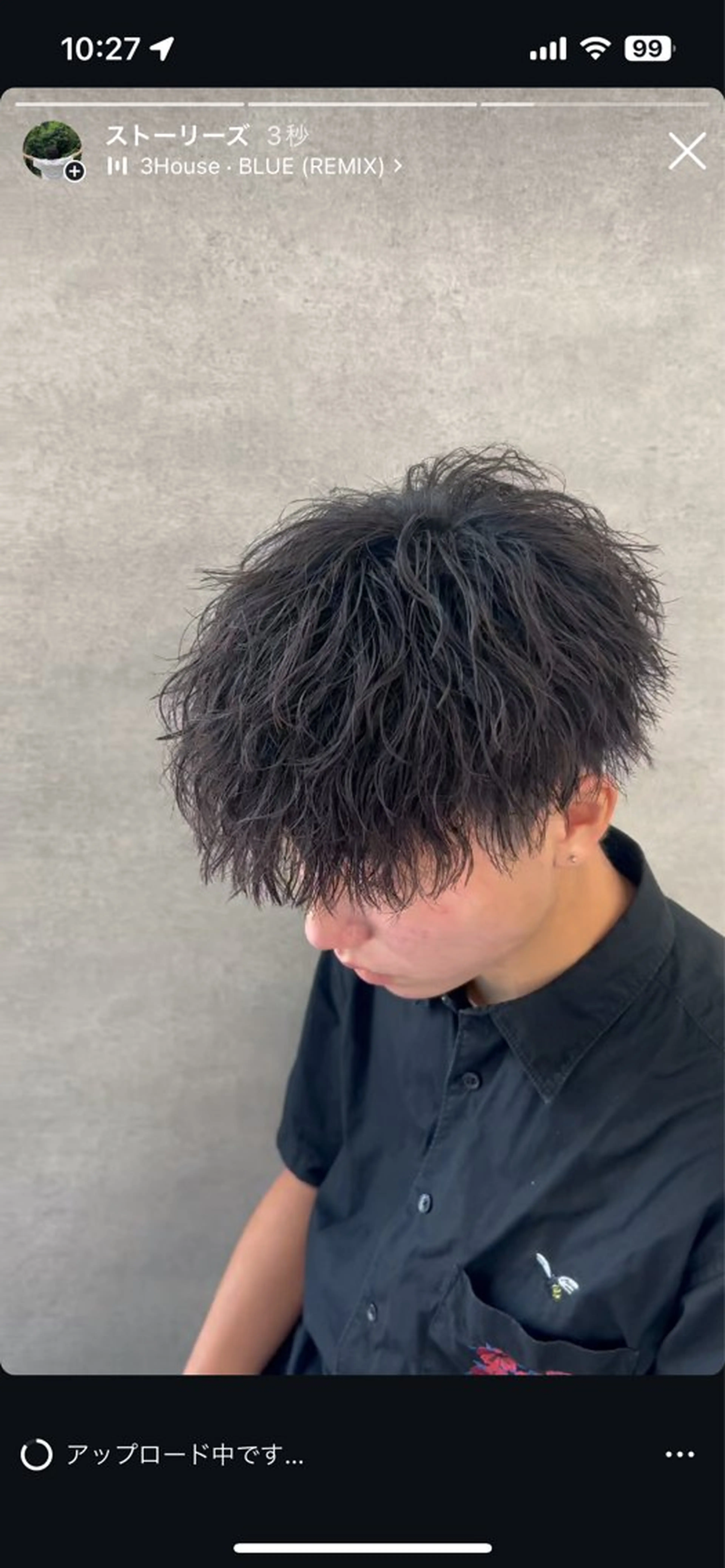 パーマ メンズ イケメン製造機 🔥上原沙羅🔥のヘアスタイル